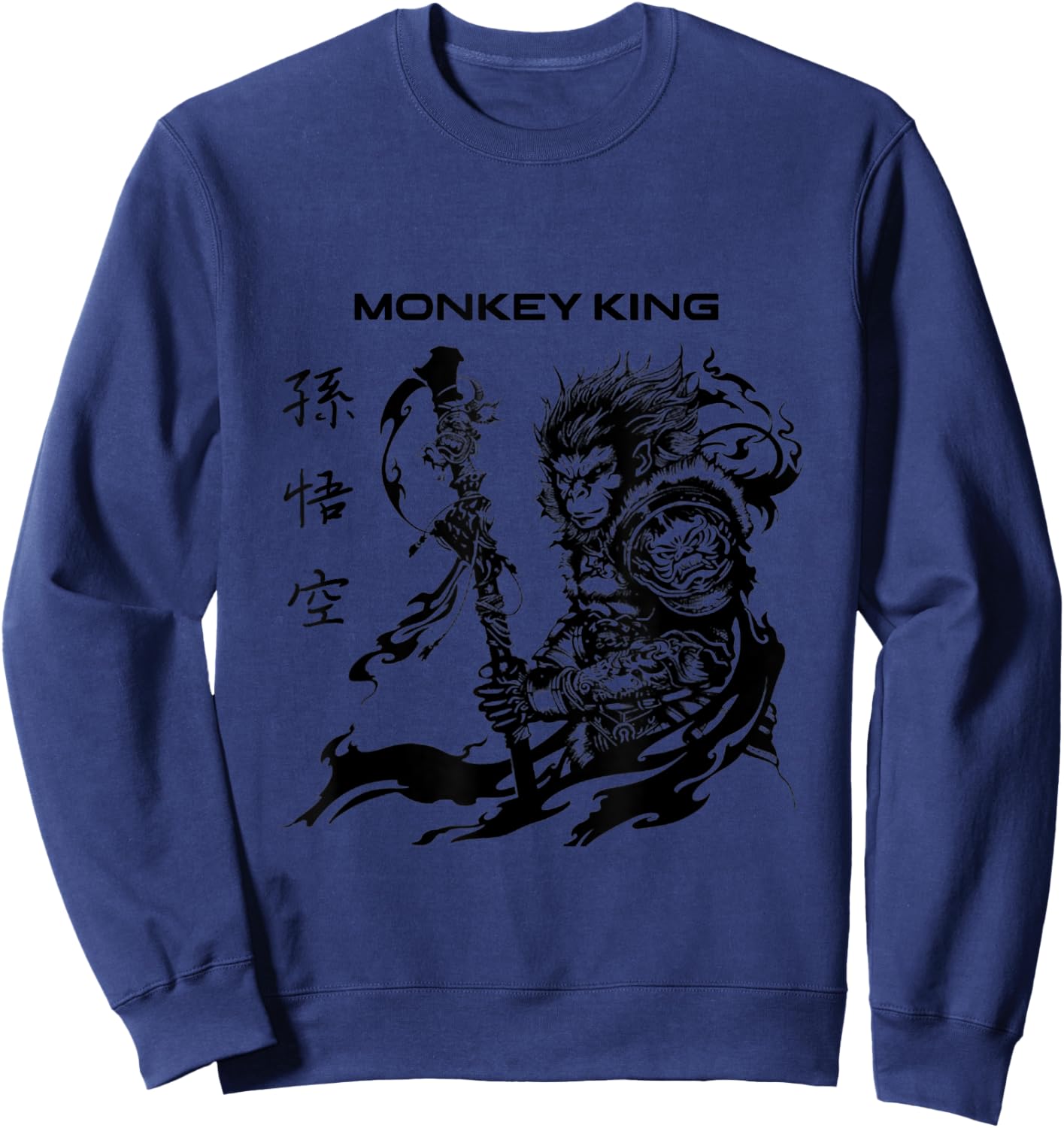 Sun Wukong The Monkey King Sweatshirt - Sweatshirt | Navy