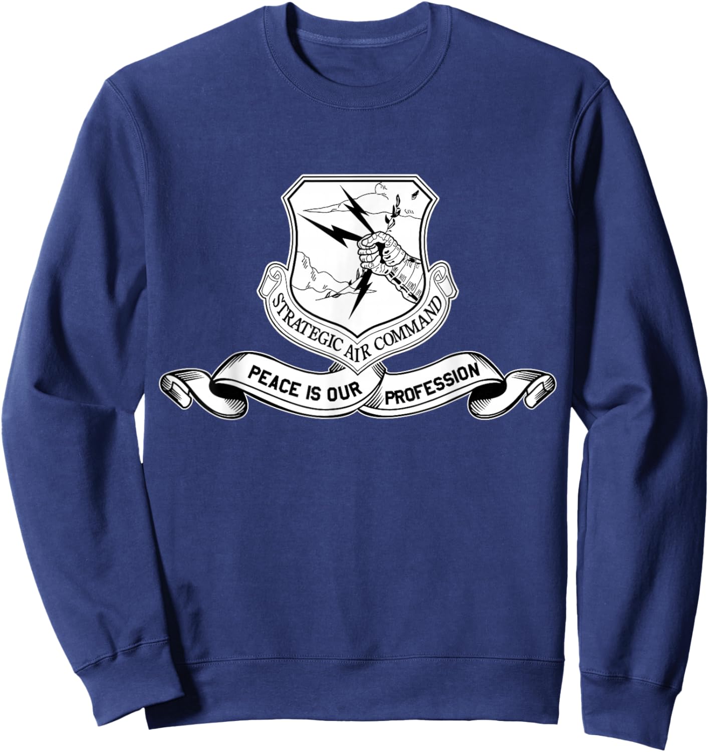 U.S.A.F Strategic Air Command SAC Veteran Vintage Gifts Sweatshirt - Sweatshirt | Navy
