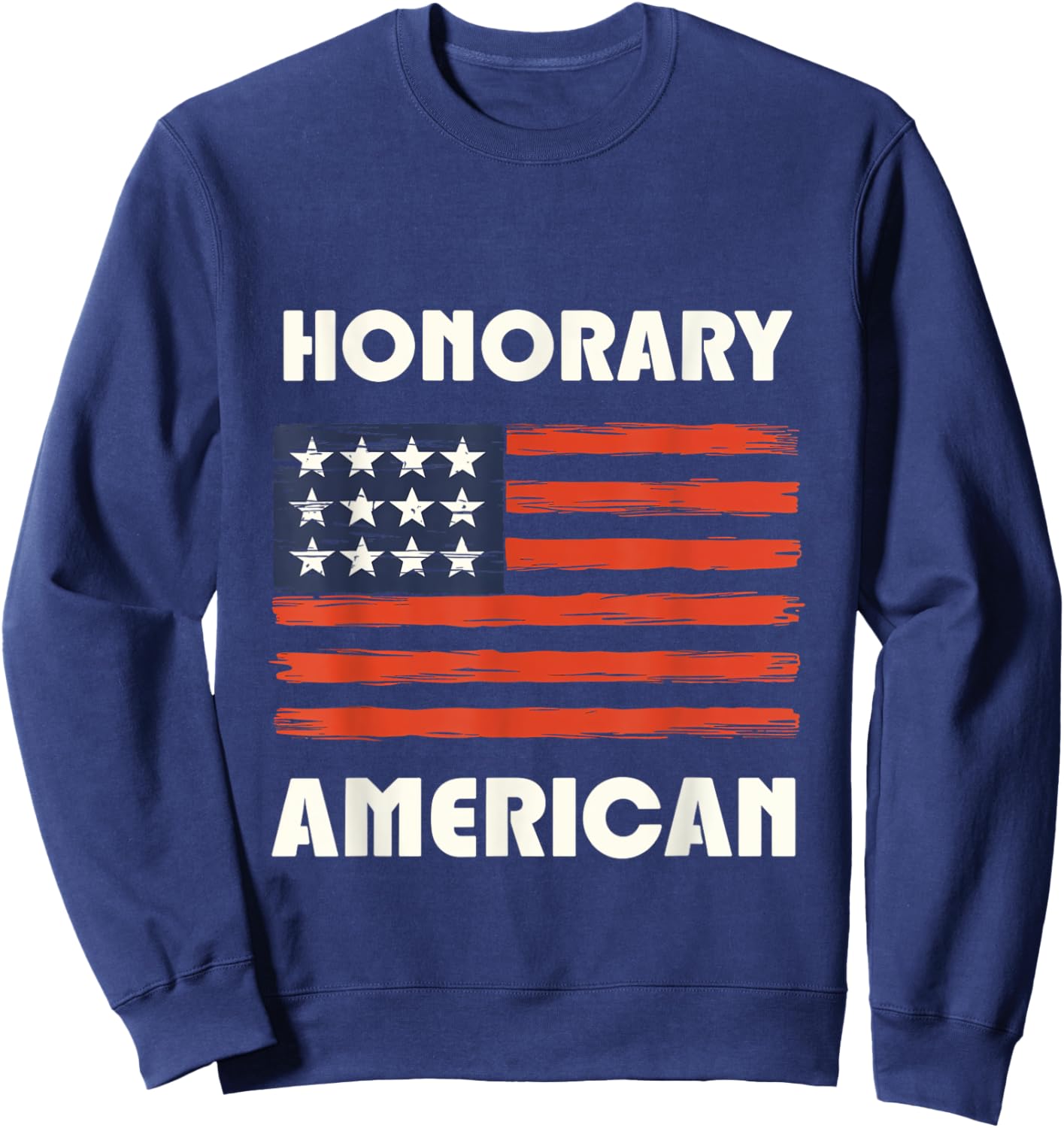 Honorary American Patriotic Exchange Student USA Sweatshirt - Sweatshirt | Navy