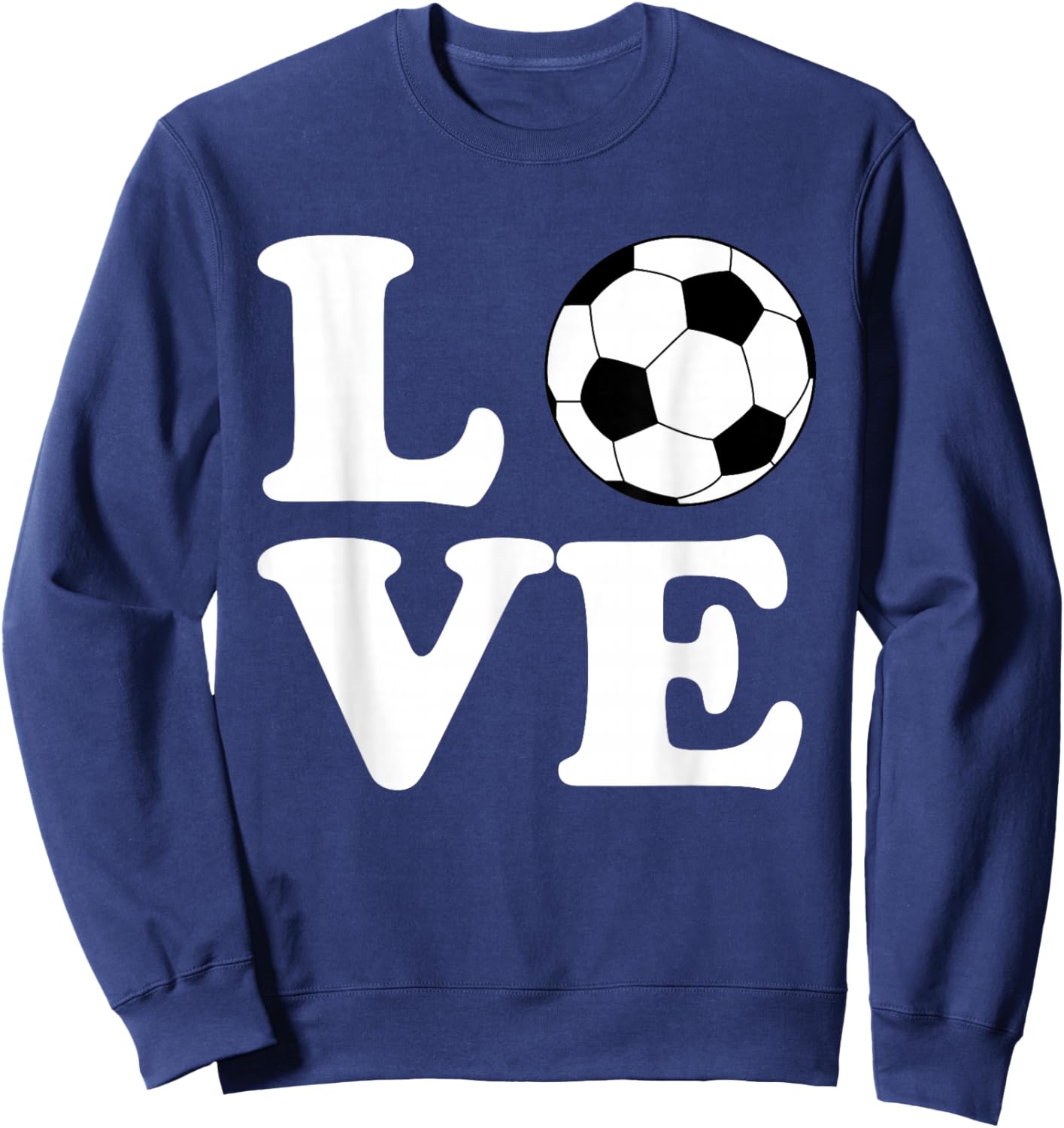 Cool Soccer Art Women Soccer Lovers Soccer Player Sweatshirt - Sweatshirt | Navy