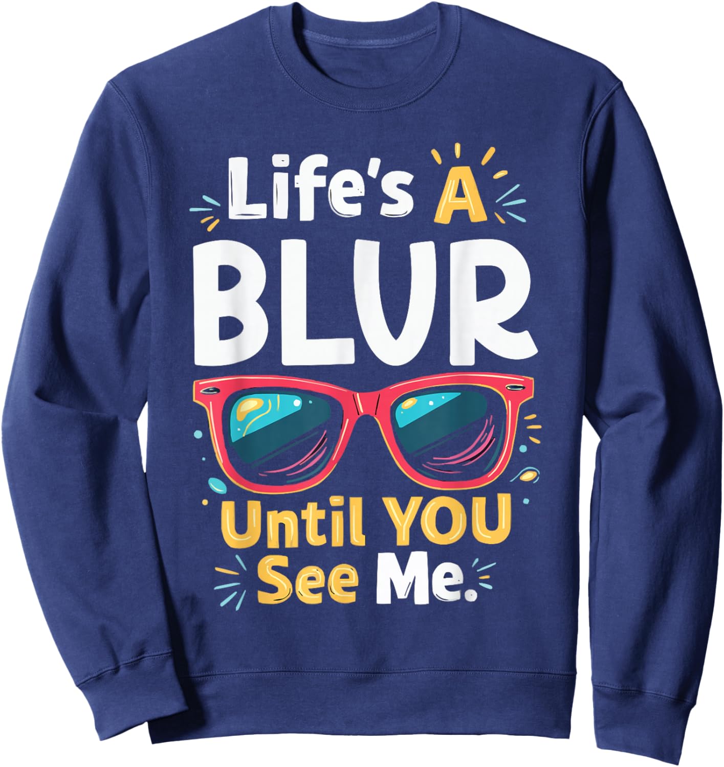 Optician Optician Ophthalmologist Optometry Optometry Sweatshirt - Sweatshirt | Navy