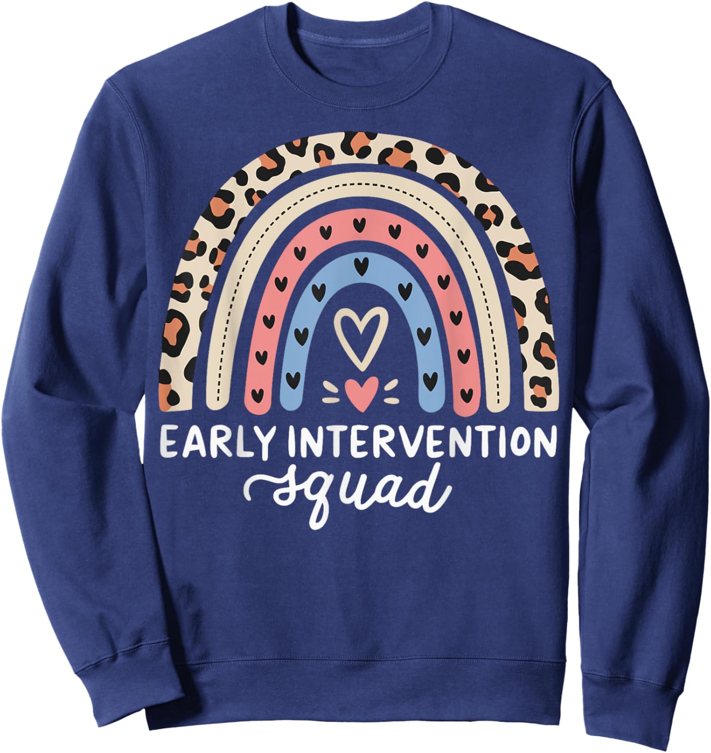 Early Intervention Squad Behavioral Intervention Sweatshirt - Sweatshirt | Navy
