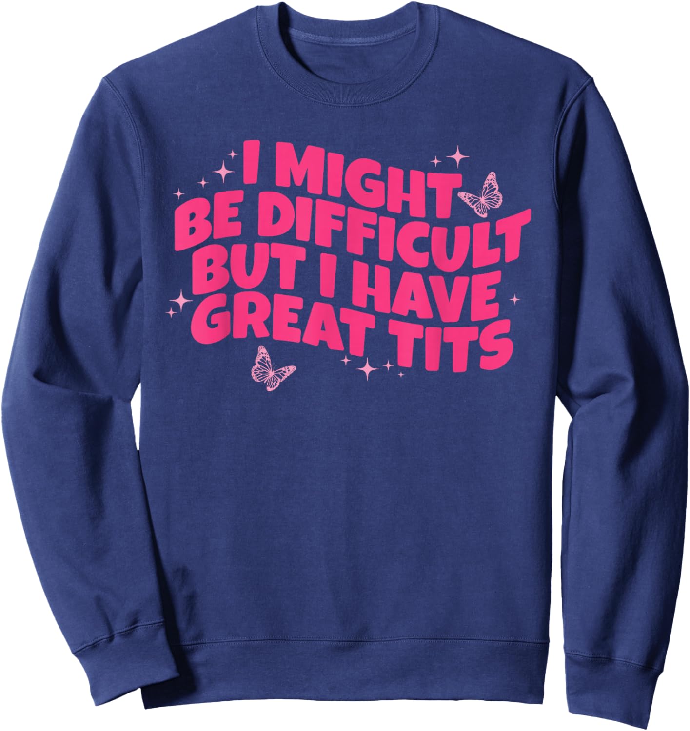Joke Sweatshirt - Sweatshirt | Navy