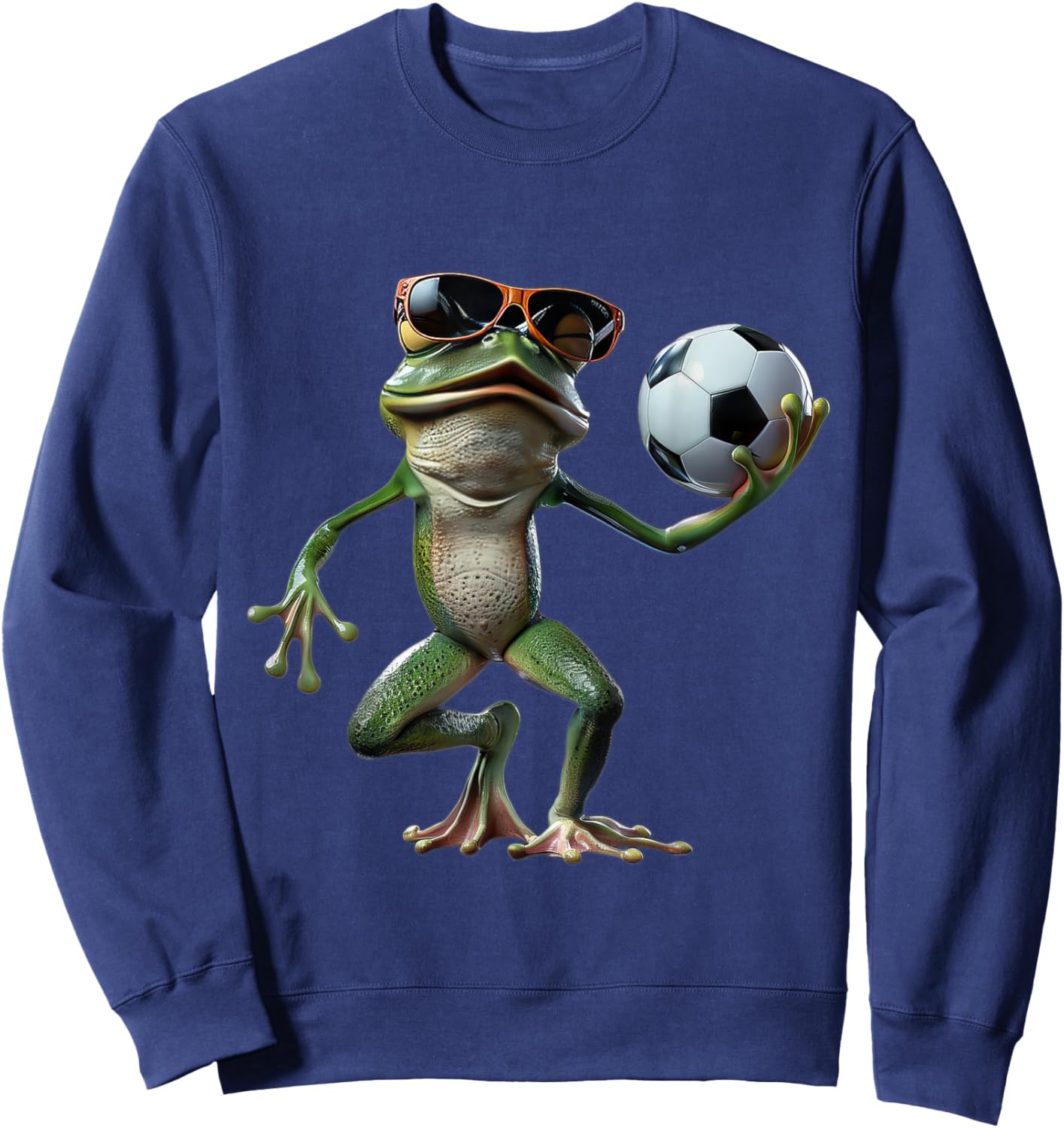 Frog Soccer Sweatshirt - Sweatshirt | Navy