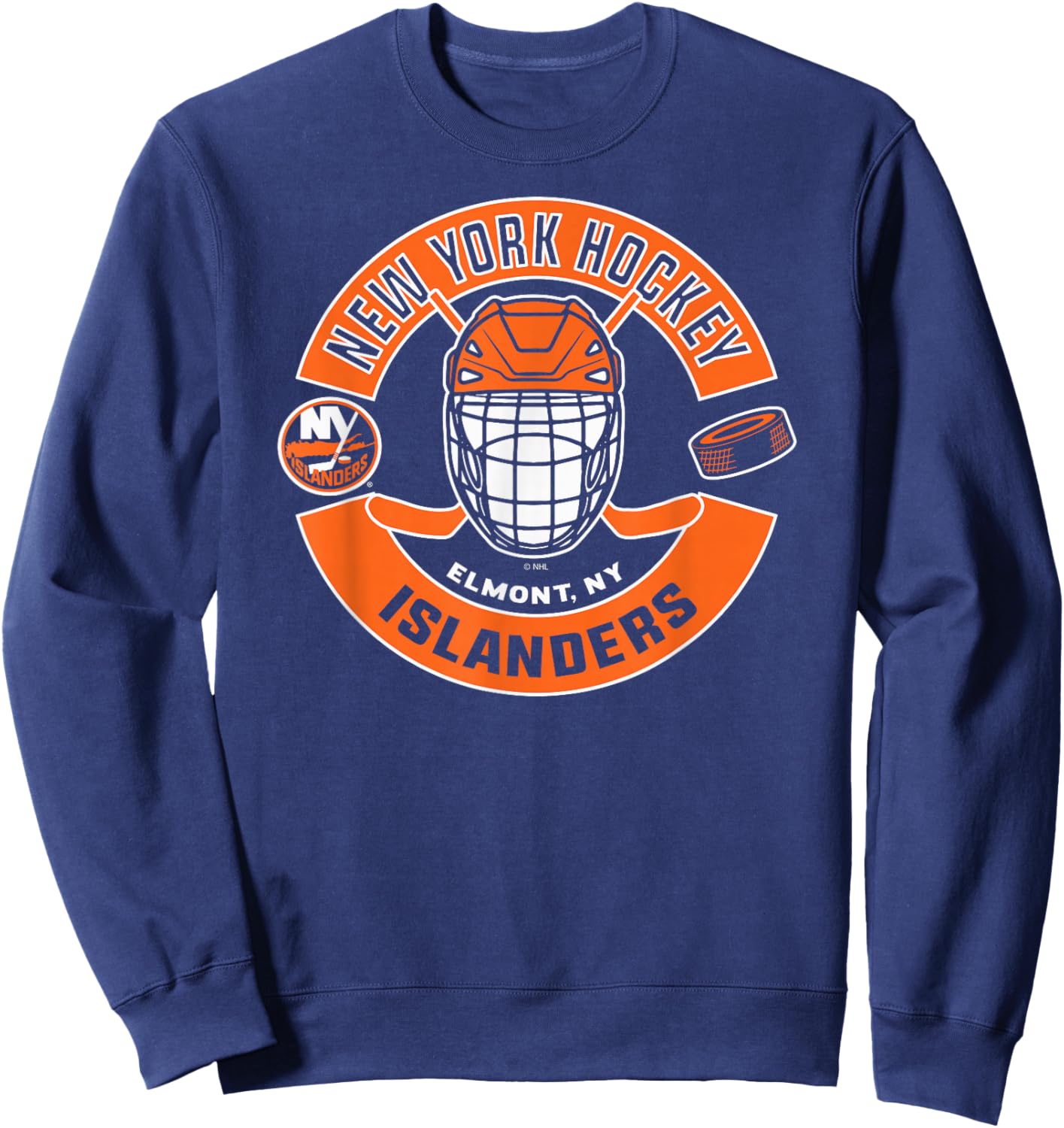 New York Islanders Mask Blue Officially Licensed Sweatshirt - Sweatshirt | Navy