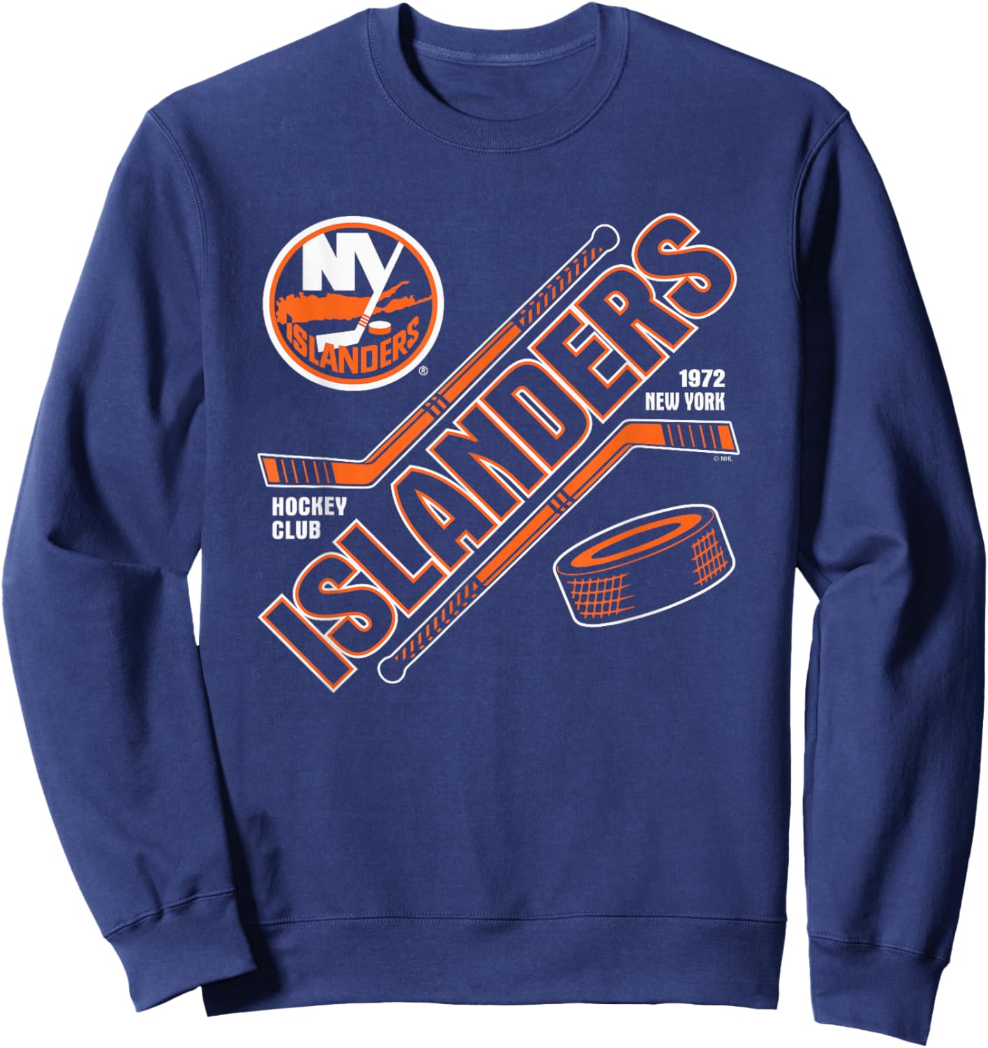 New York Islanders Force Blue Officially Licensed Sweatshirt - Sweatshirt | Navy