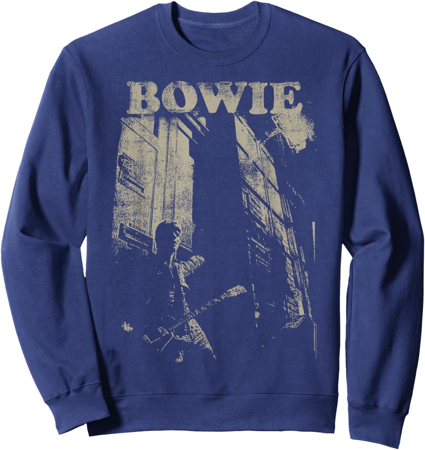 David Bowie - Stacks Sweatshirt - Sweatshirt | Navy