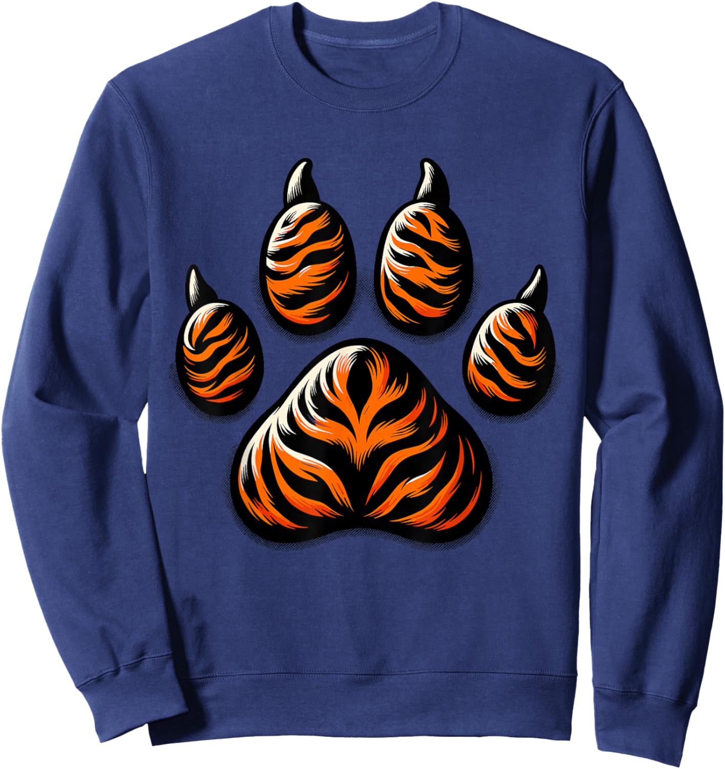 Lion Paw Animal Sweatshirt - Sweatshirt | Navy