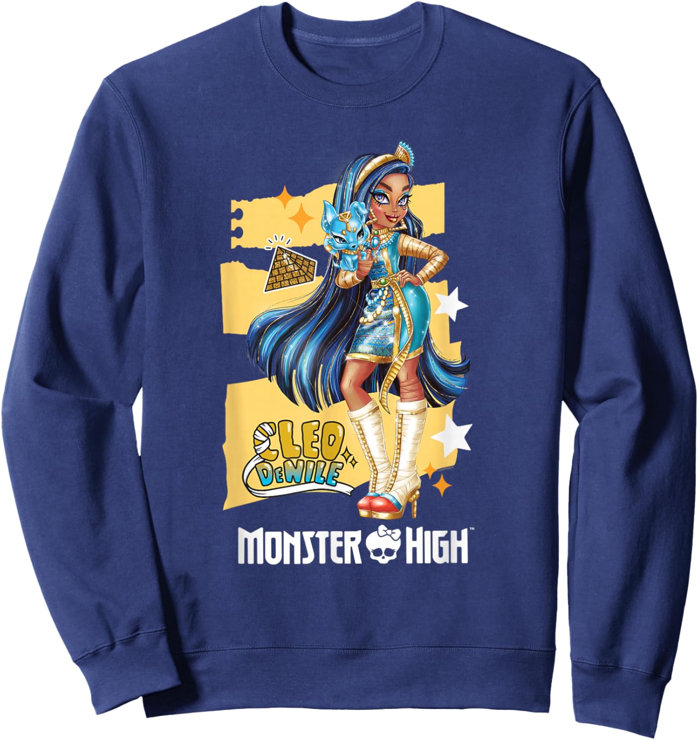 Monster High - Cleo de Nile Sweatshirt - Sweatshirt | Navy