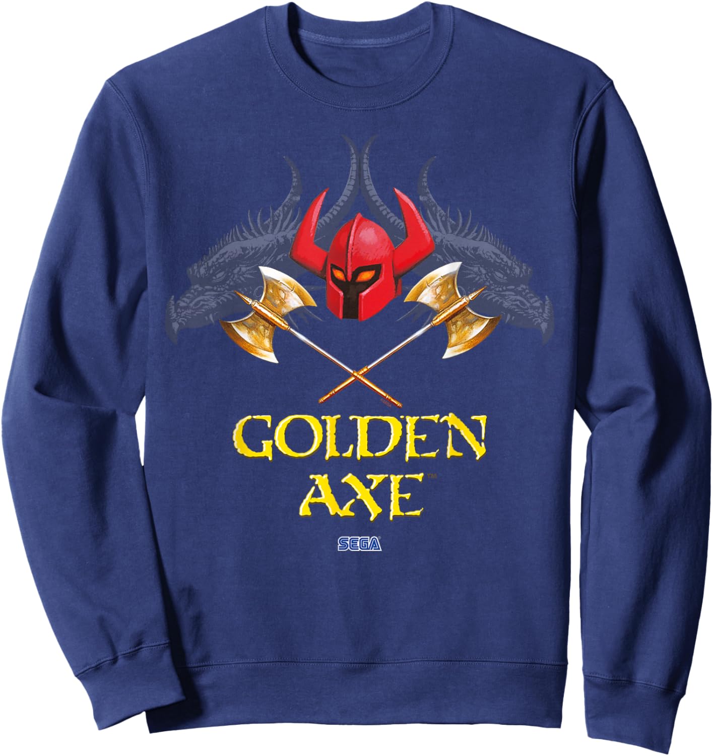 Golden Axe Death Adder SEGA Genesis video game Sweatshirt - Sweatshirt | Navy