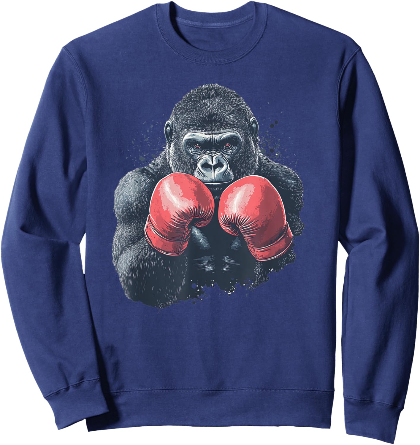 Gorilla in Boxing Gloves - Boxing Training Sweatshirt - Sweatshirt | Navy