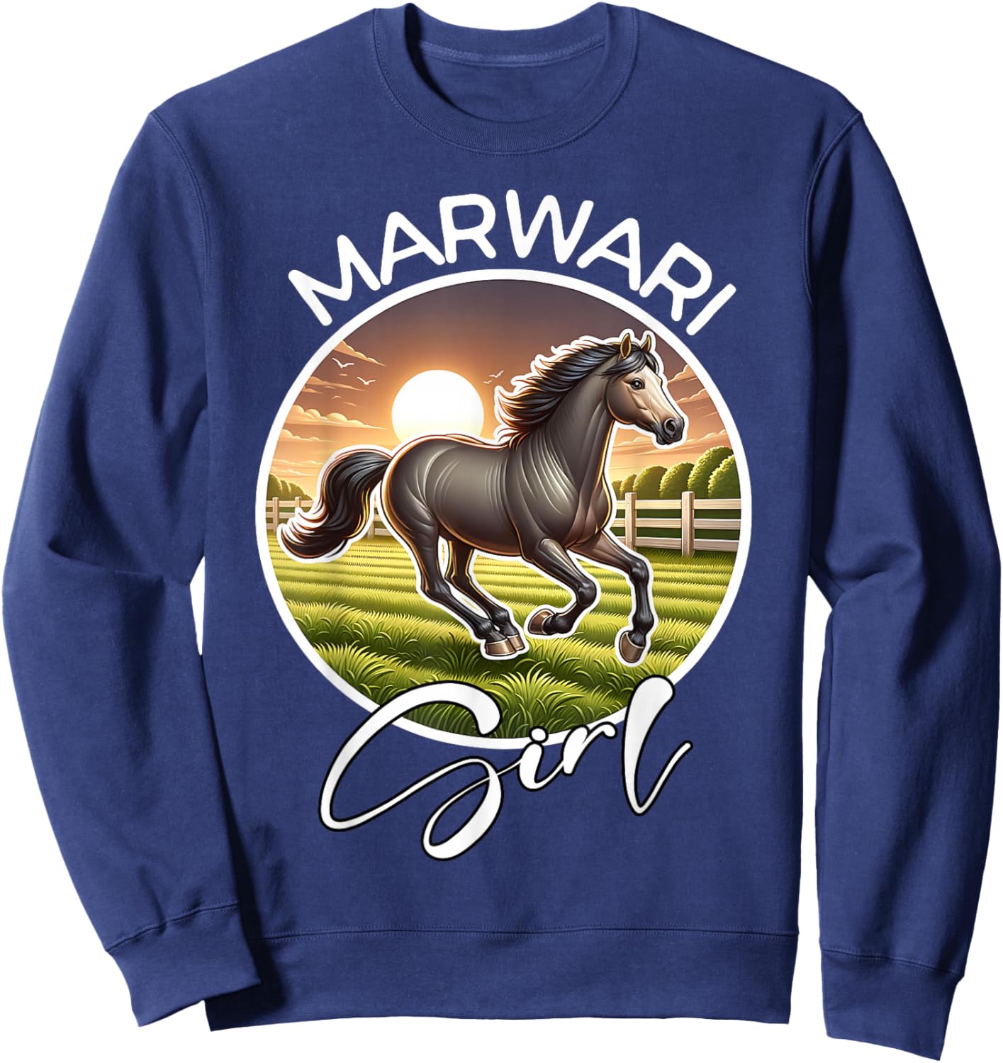 Marwari Girl Marwari Sweatshirt - Sweatshirt | Navy