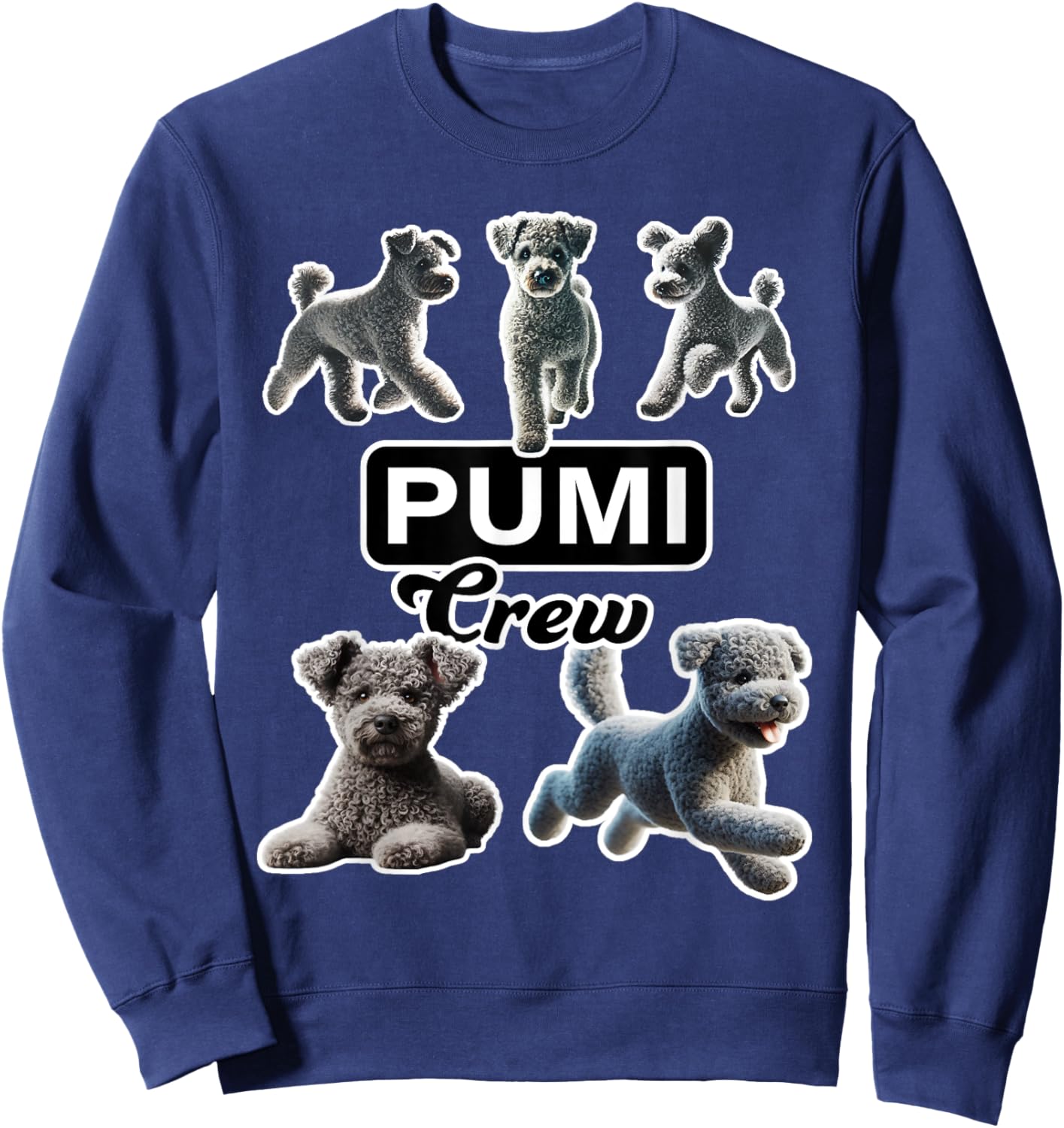 Pumi Crew Sweatshirt - Sweatshirt | Navy
