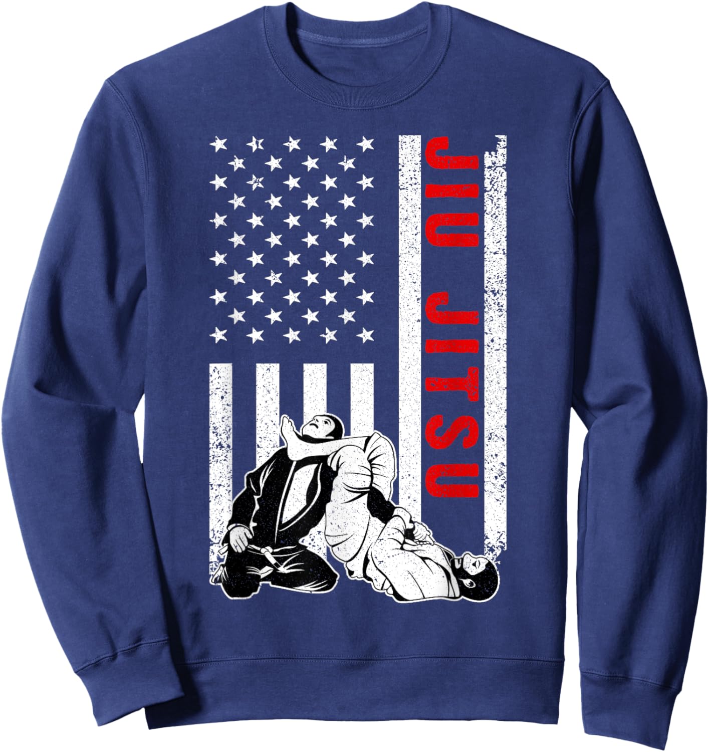 Funny Jiu Jitsu Design Women Brazilian Jiu Jitsu BJJ Sweatshirt - Sweatshirt | Navy