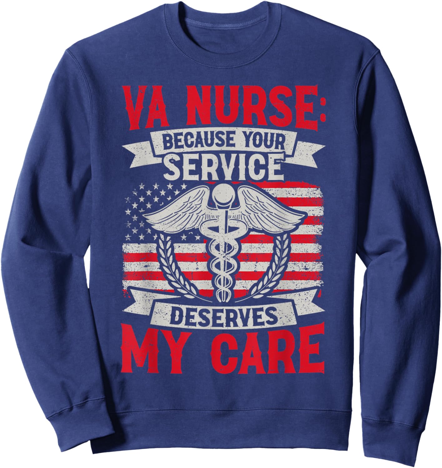 VA Nurse Sweatshirt - Sweatshirt | Navy