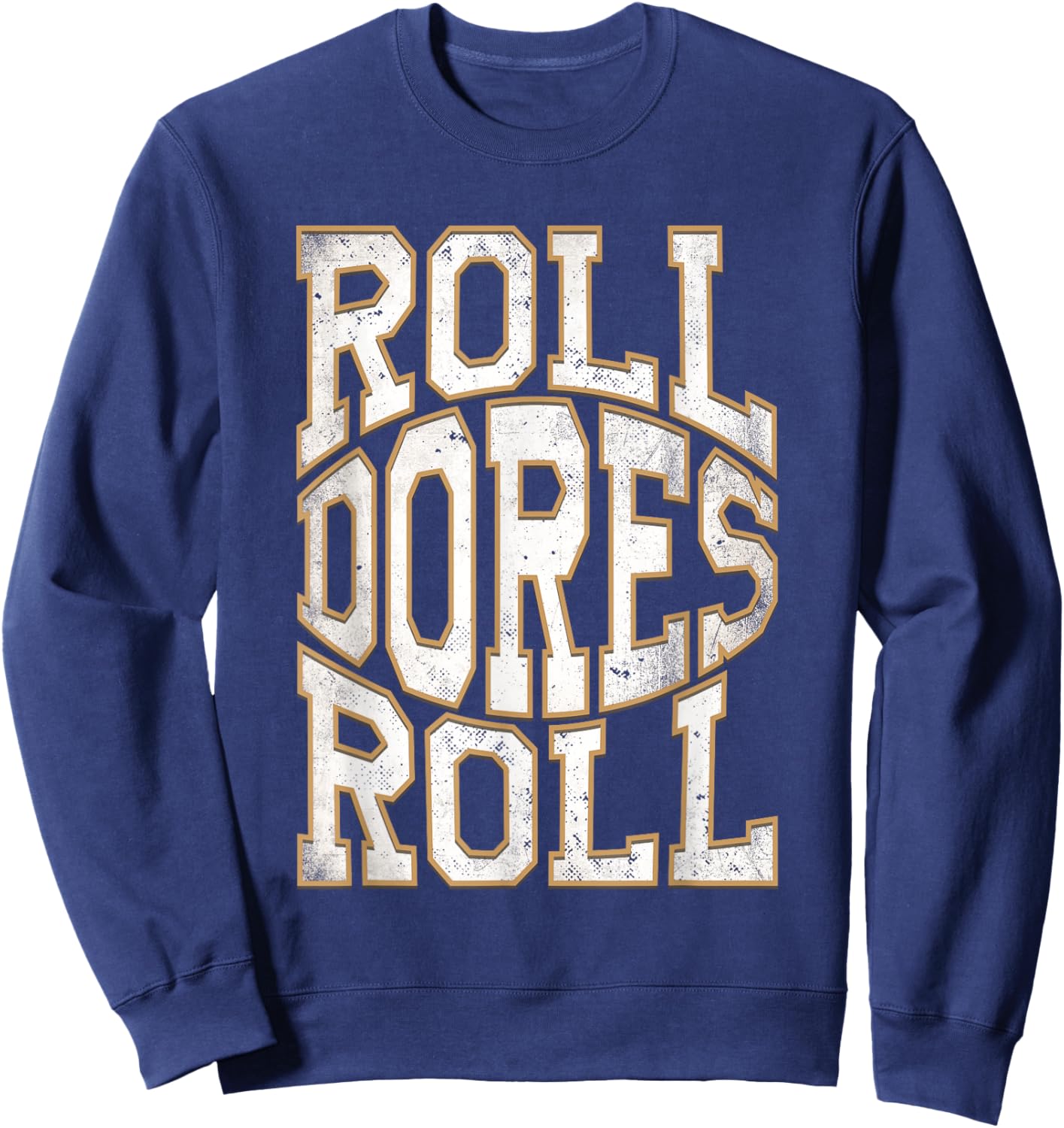 Roll Dores Roll Football Sweatshirt - Sweatshirt | Navy