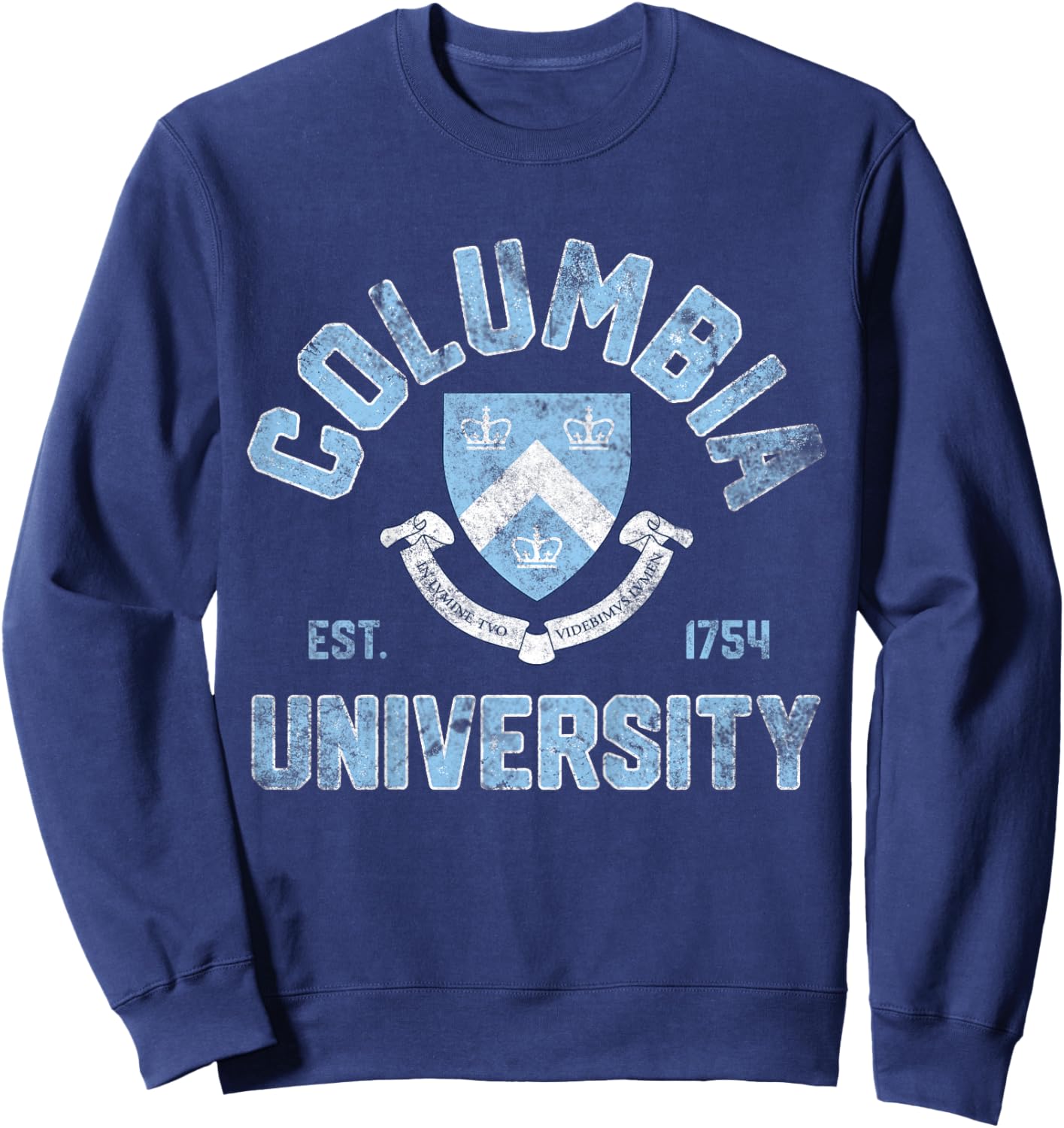 Kids Columbia Vintage Crest Arch EST. 1754 Navy | Columbia Sweatshirt - Sweatshirt | Navy