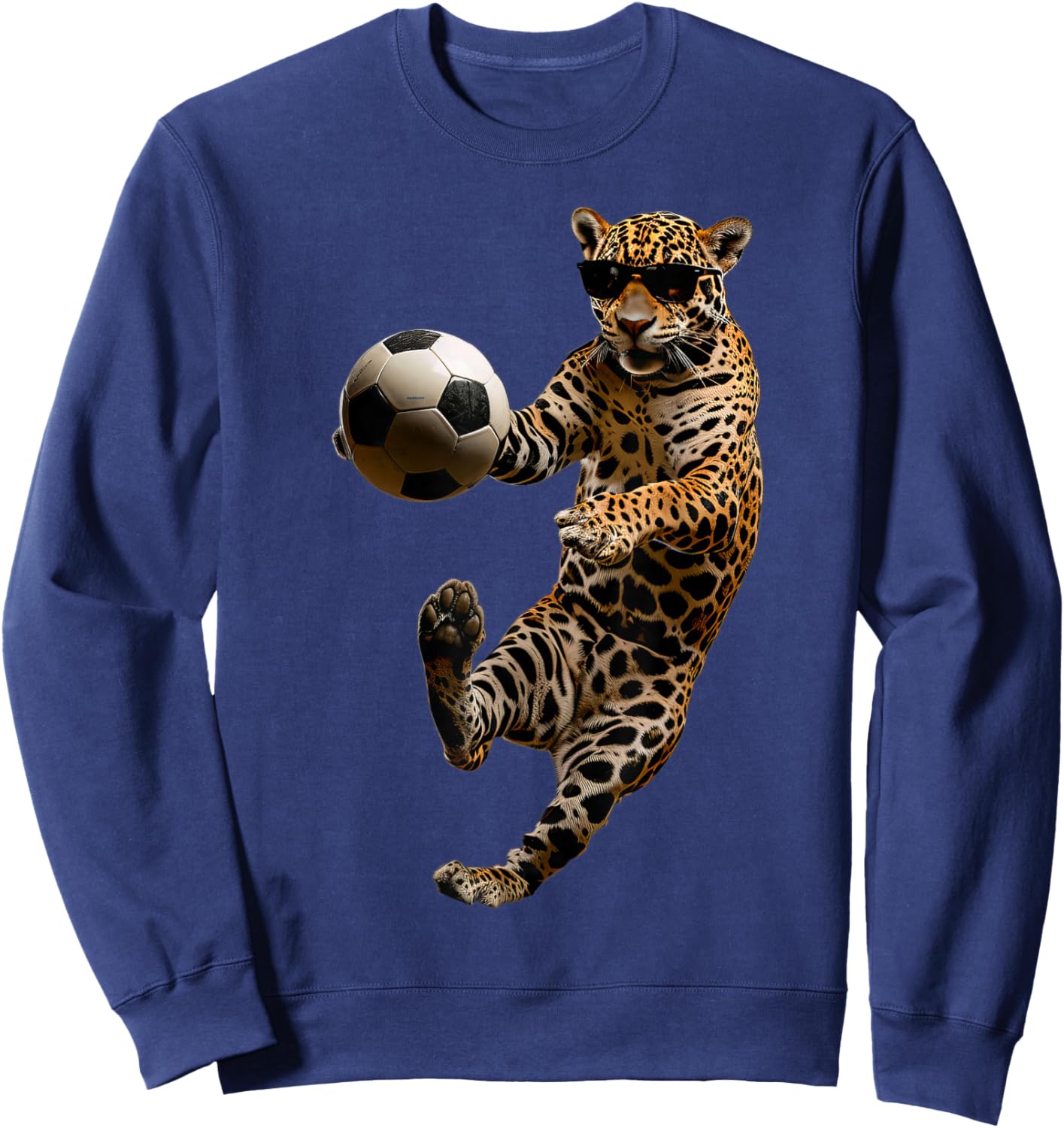 Jaguar Soccer Sweatshirt - Sweatshirt | Navy
