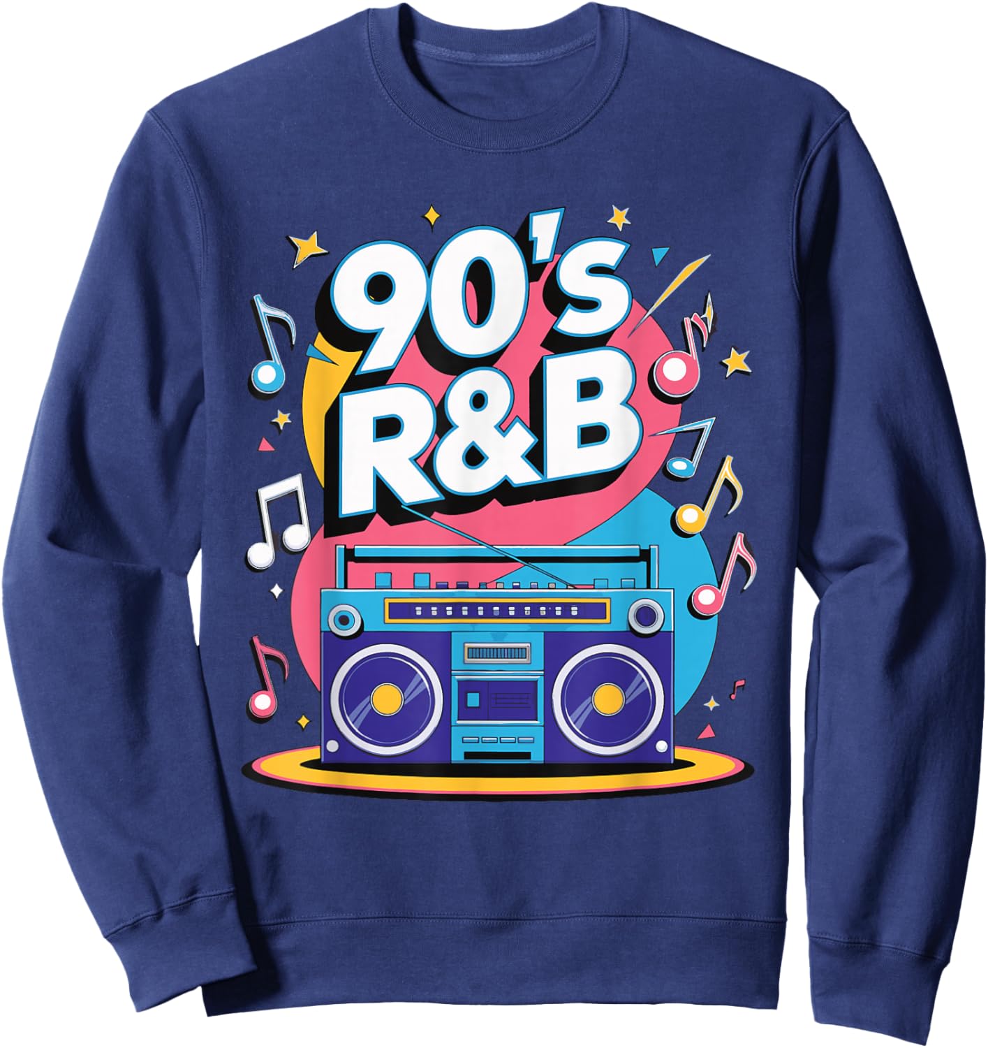 90's R&B Sweatshirt - Sweatshirt | Navy