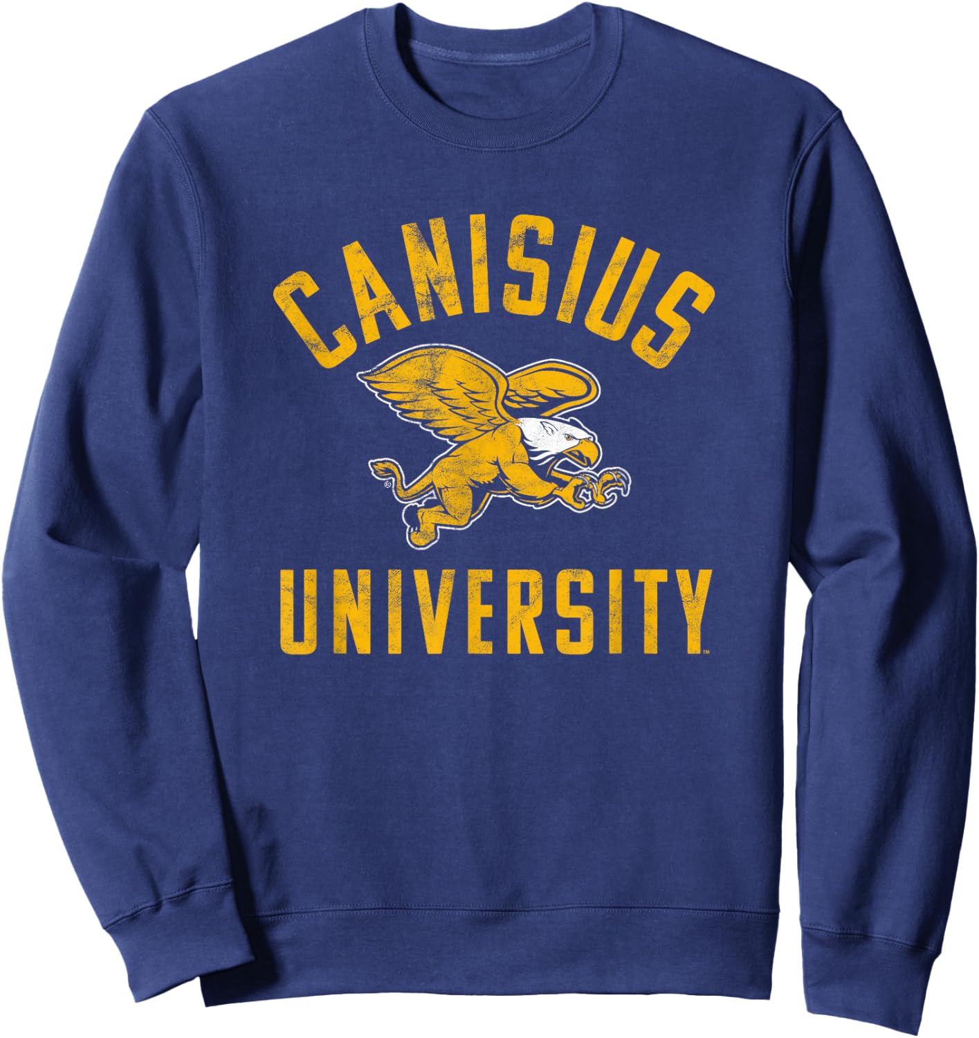 Canisius University Golden Griffins Large Sweatshirt - Sweatshirt | Navy