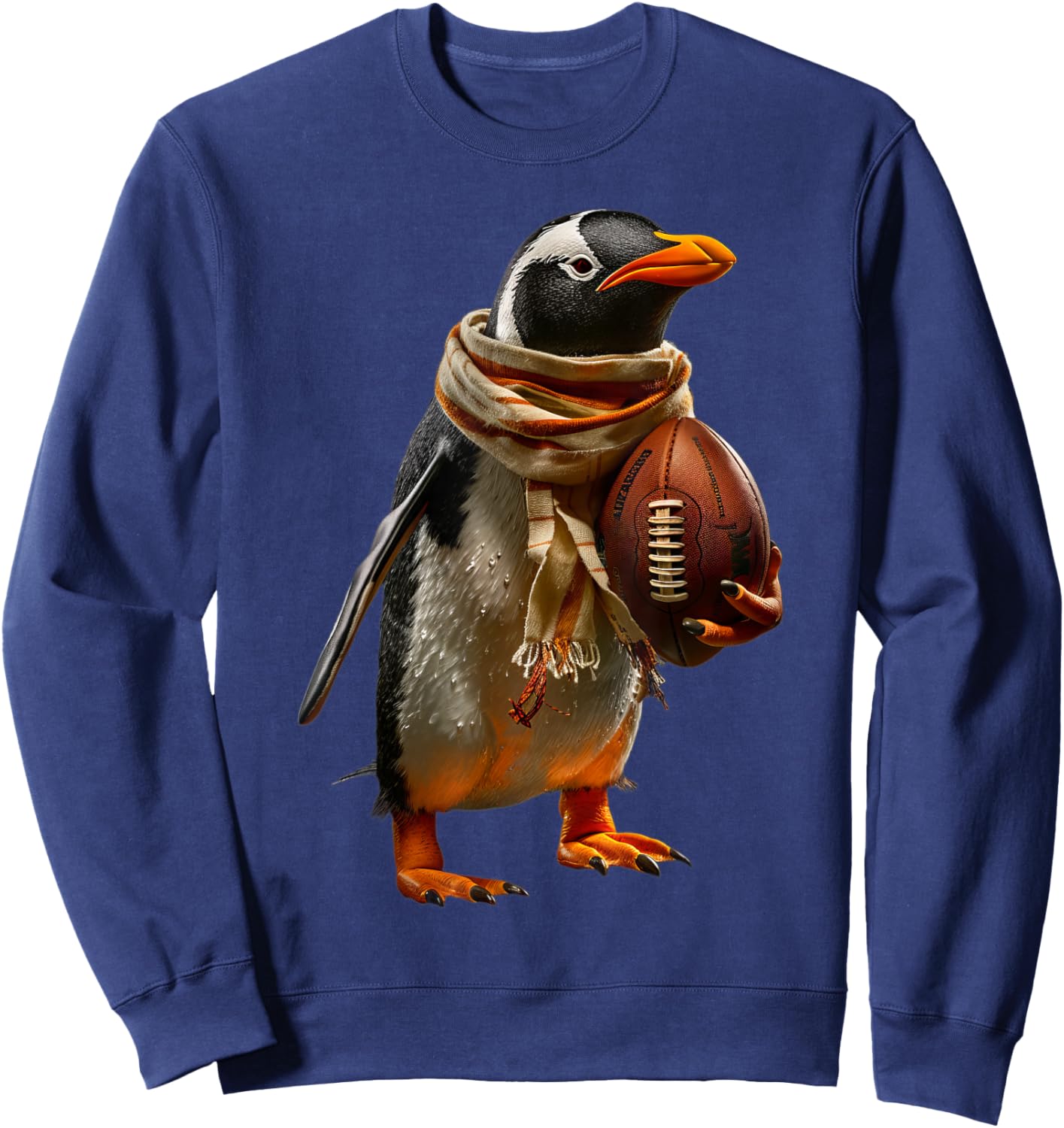 Penguin American Football Sweatshirt - Sweatshirt | Navy