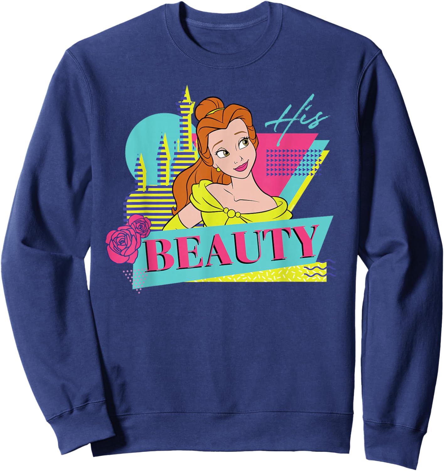 Disney Beauty and the Beast Couples Matching His Beauty Sweatshirt - Sweatshirt | Navy