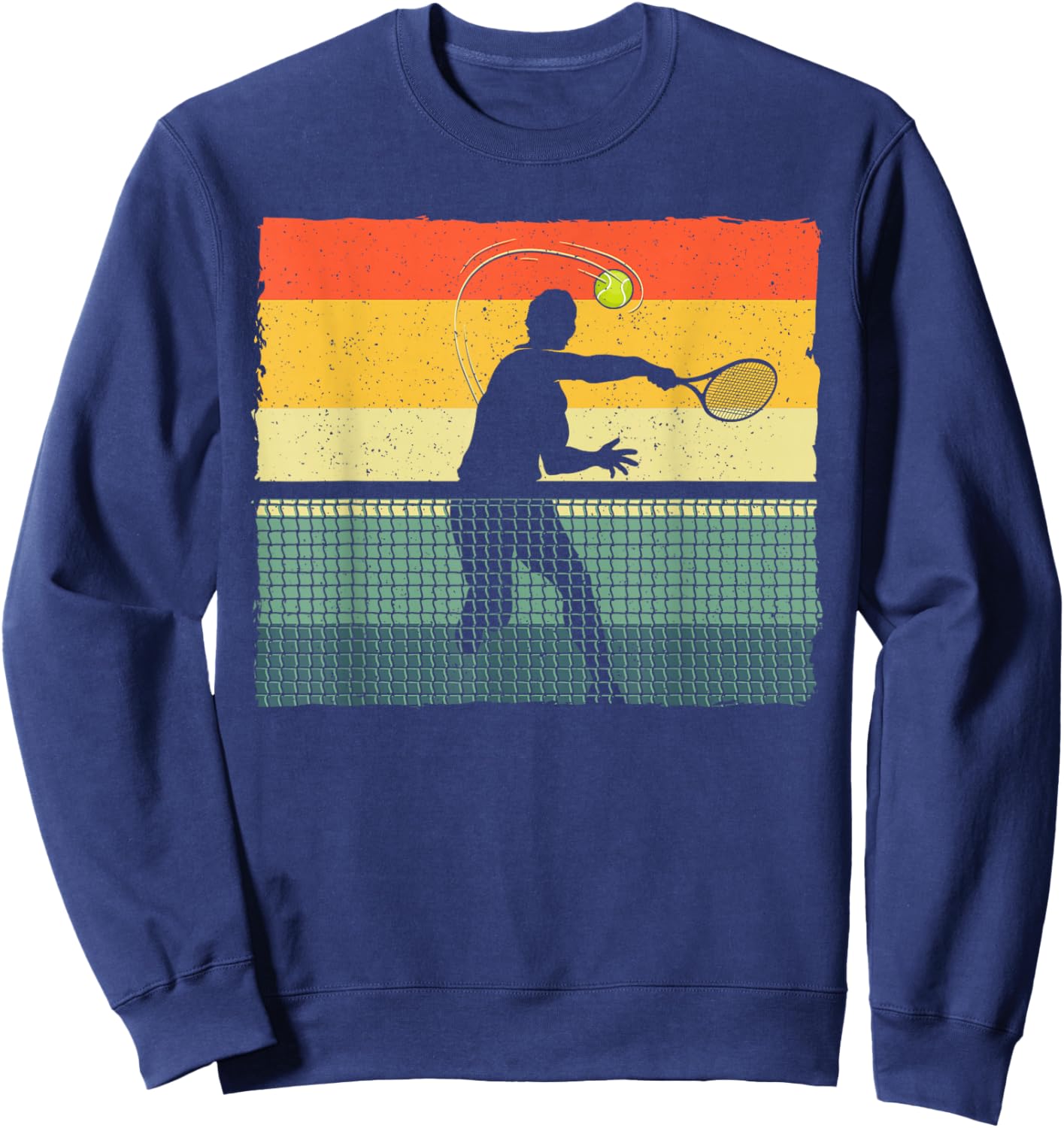 Cool Tennis Novelty Women Tennis Lover Tennis Player Sweatshirt - Sweatshirt | Navy