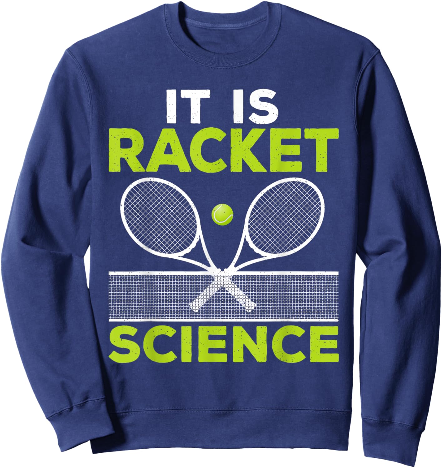 Cool Tennis Design Women Tennis Lover Tennis Player Sweatshirt - Sweatshirt | Navy