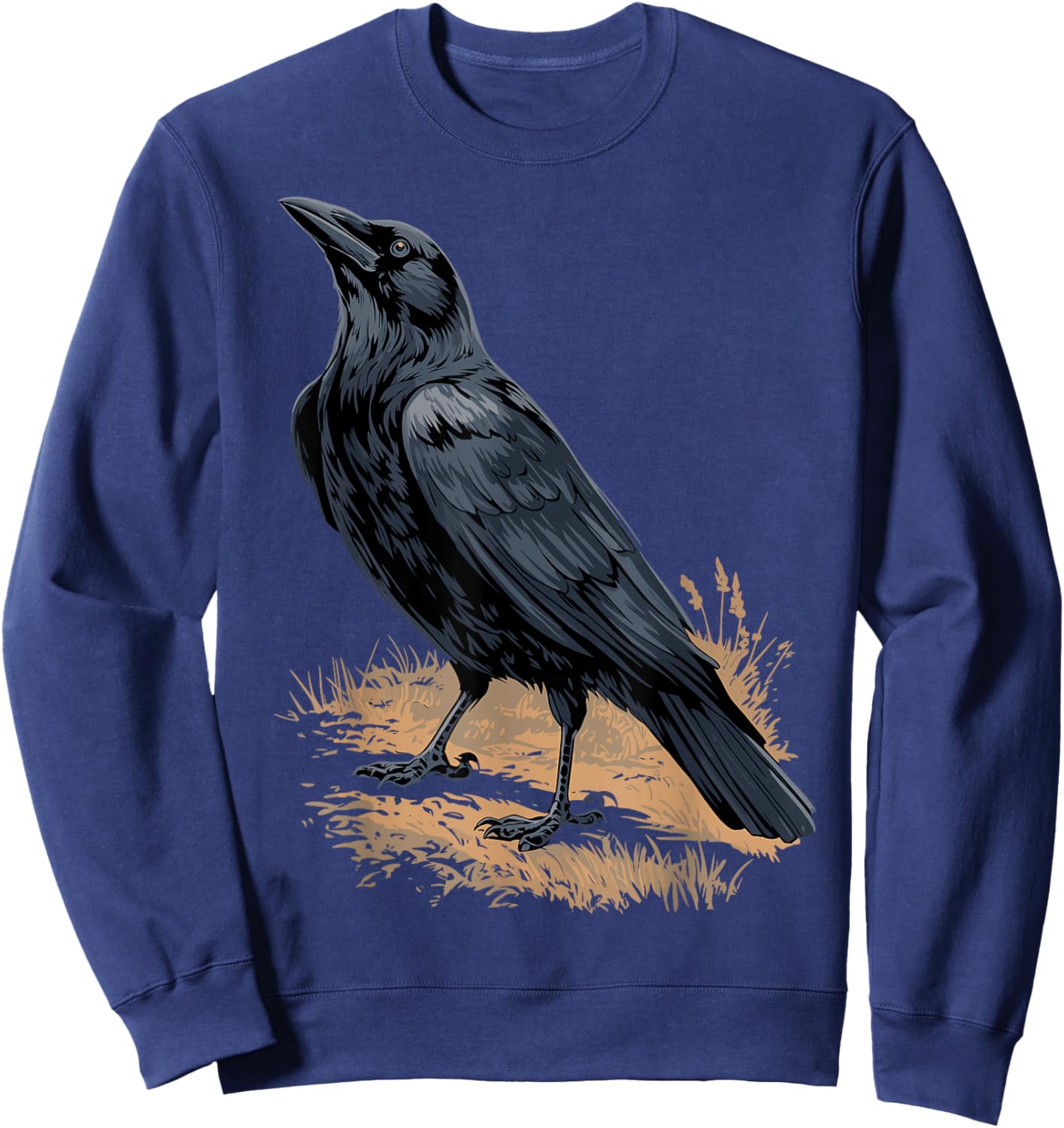 Raven Vintage Crow Sweatshirt - Sweatshirt | Navy