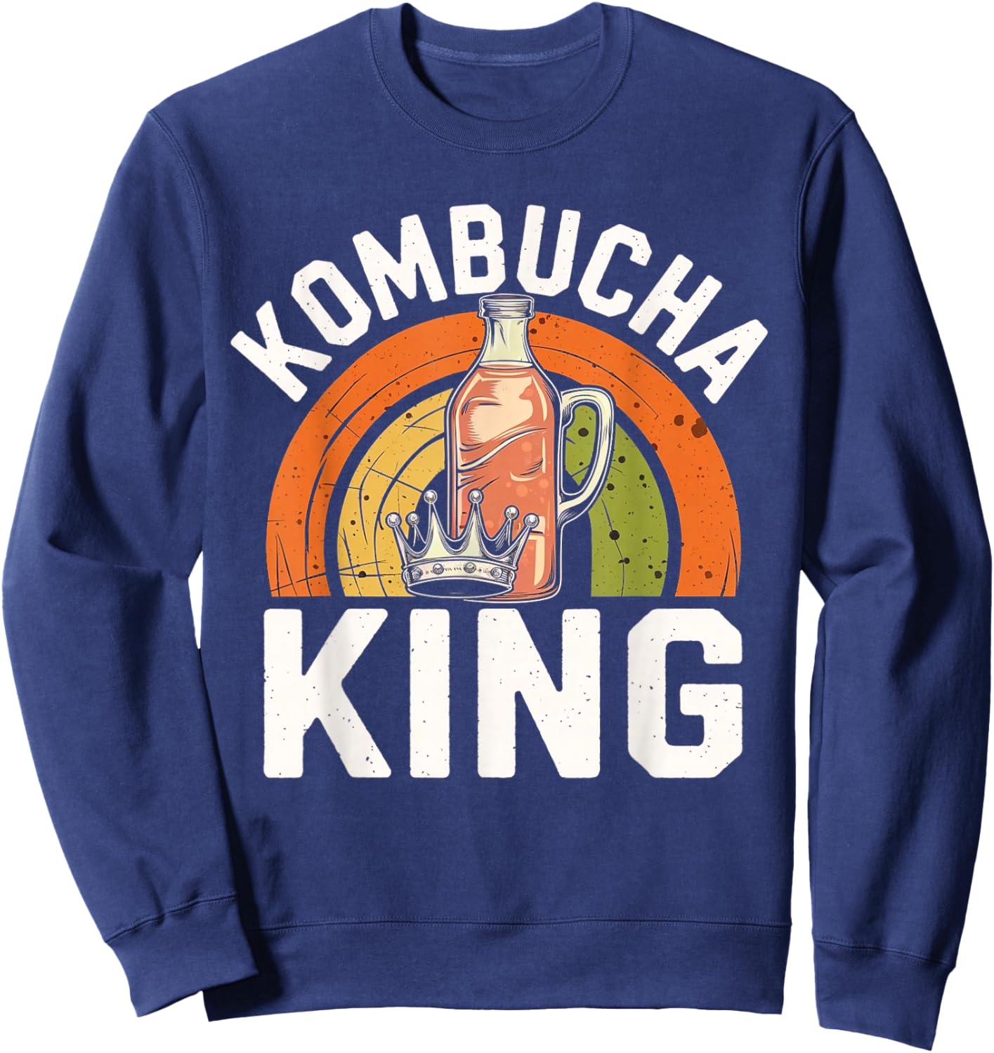 Kombucha King Sweatshirt - Sweatshirt | Navy