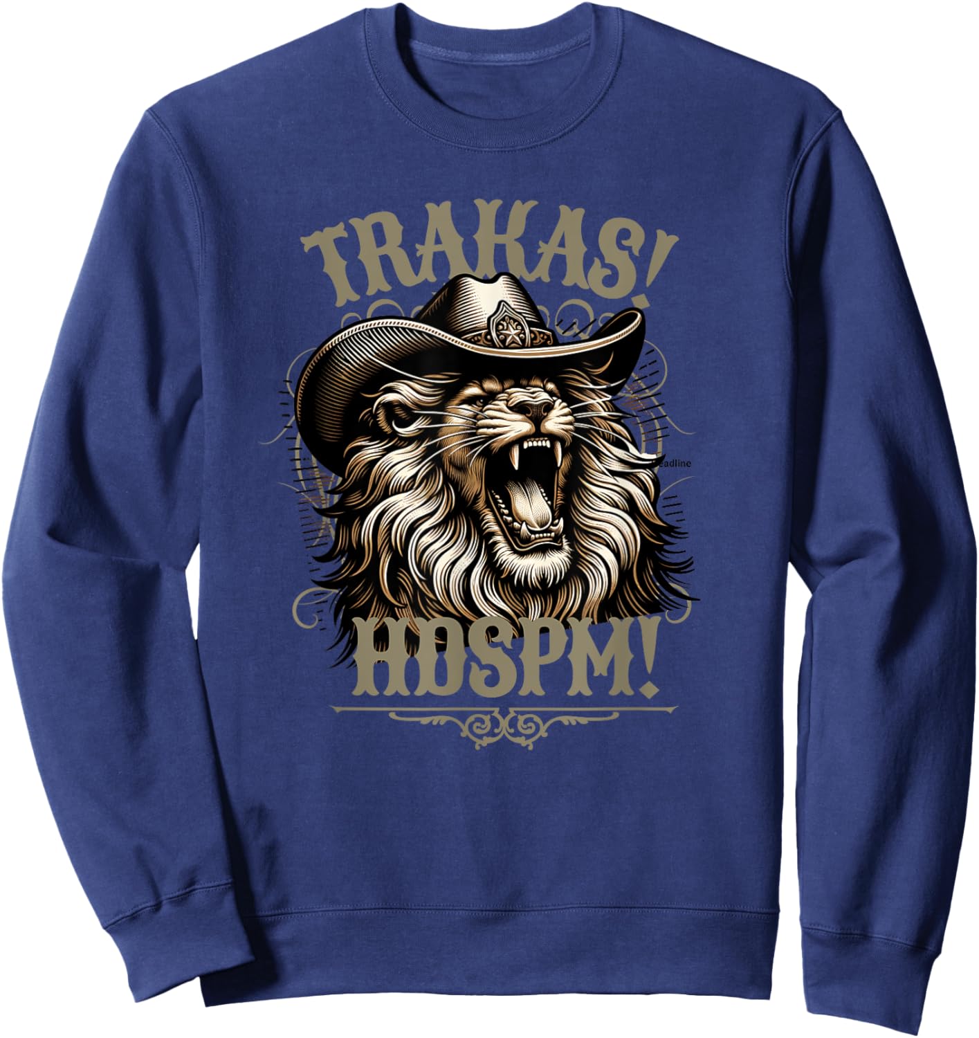 Trakas Hdspm Leon Belico con sombrero Sweatshirt - Sweatshirt | Navy