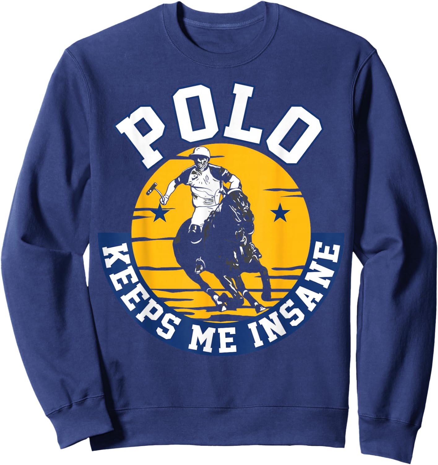 Sports Polo Sweatshirt - Sweatshirt | Navy