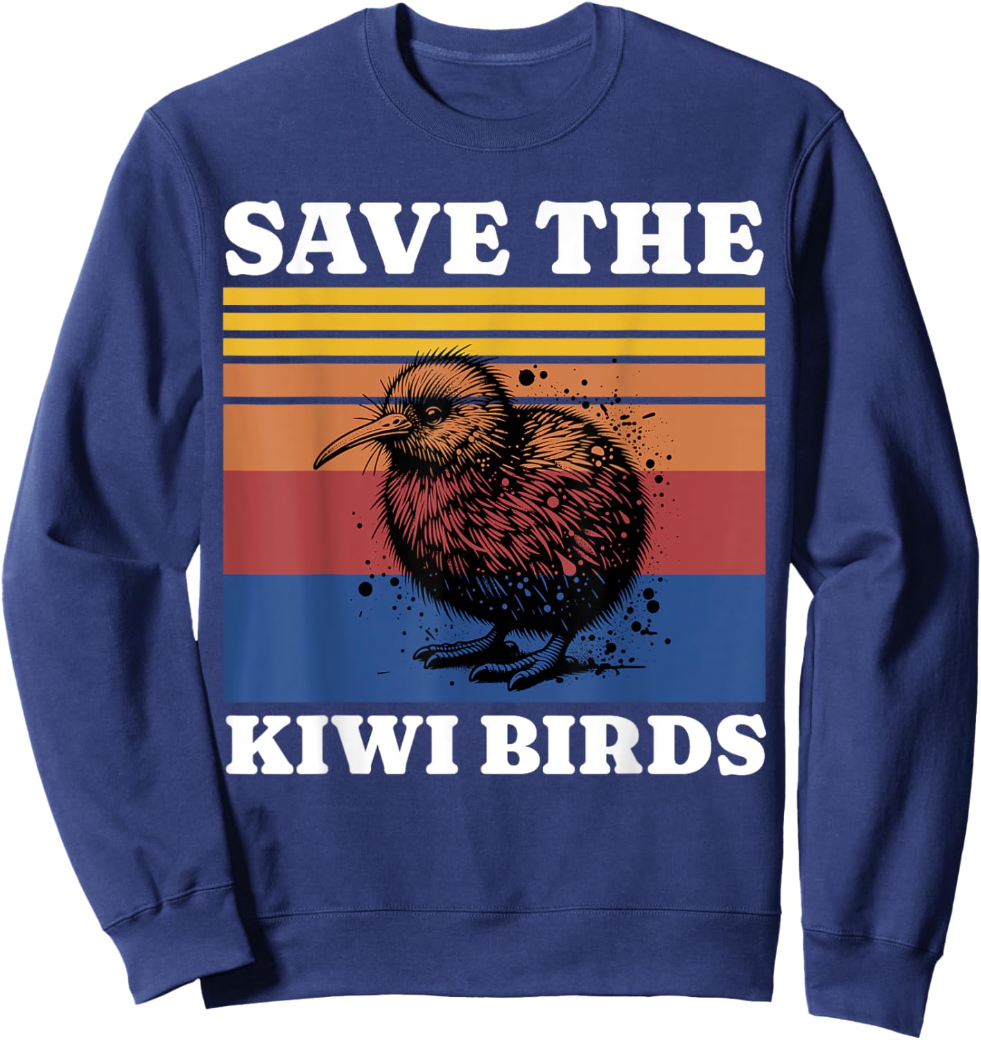 Save The Kiwi Sweatshirt - Sweatshirt | Navy