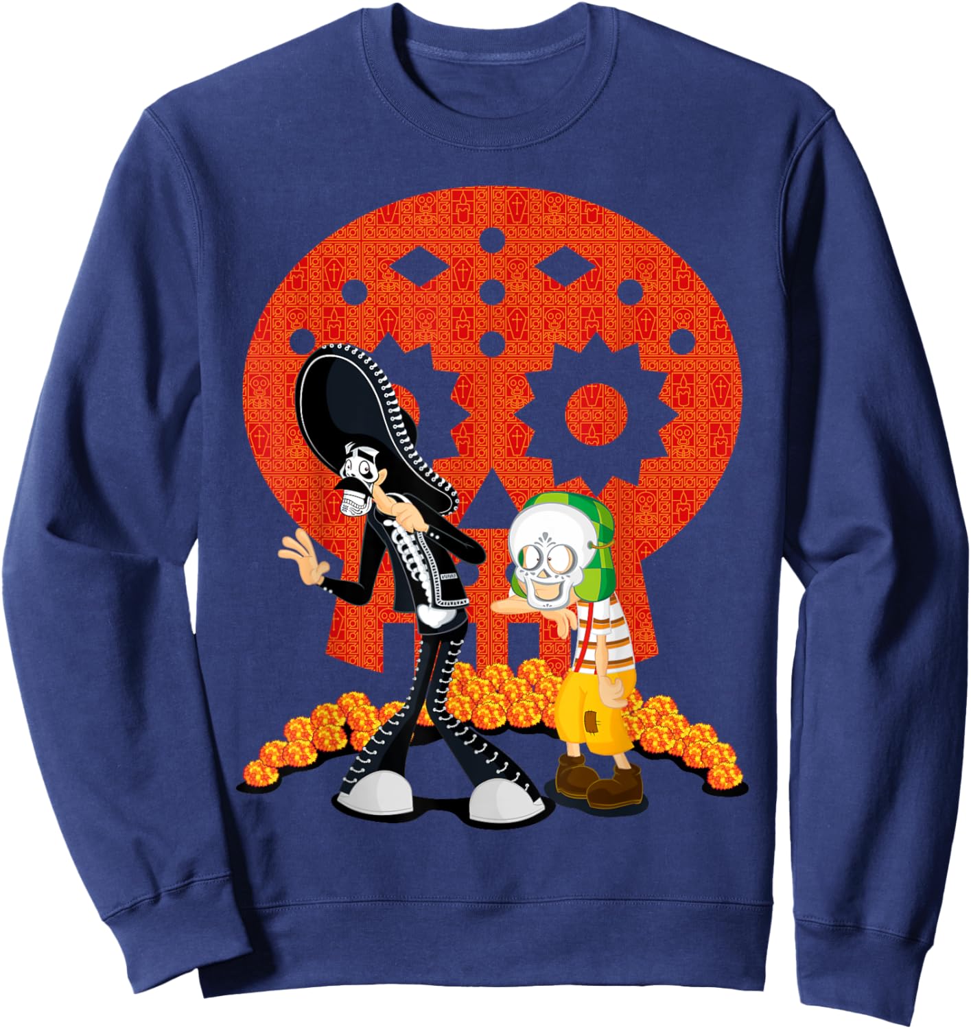 El Chavo - Day of the Dead, November 1st Sweatshirt - Sweatshirt | Navy