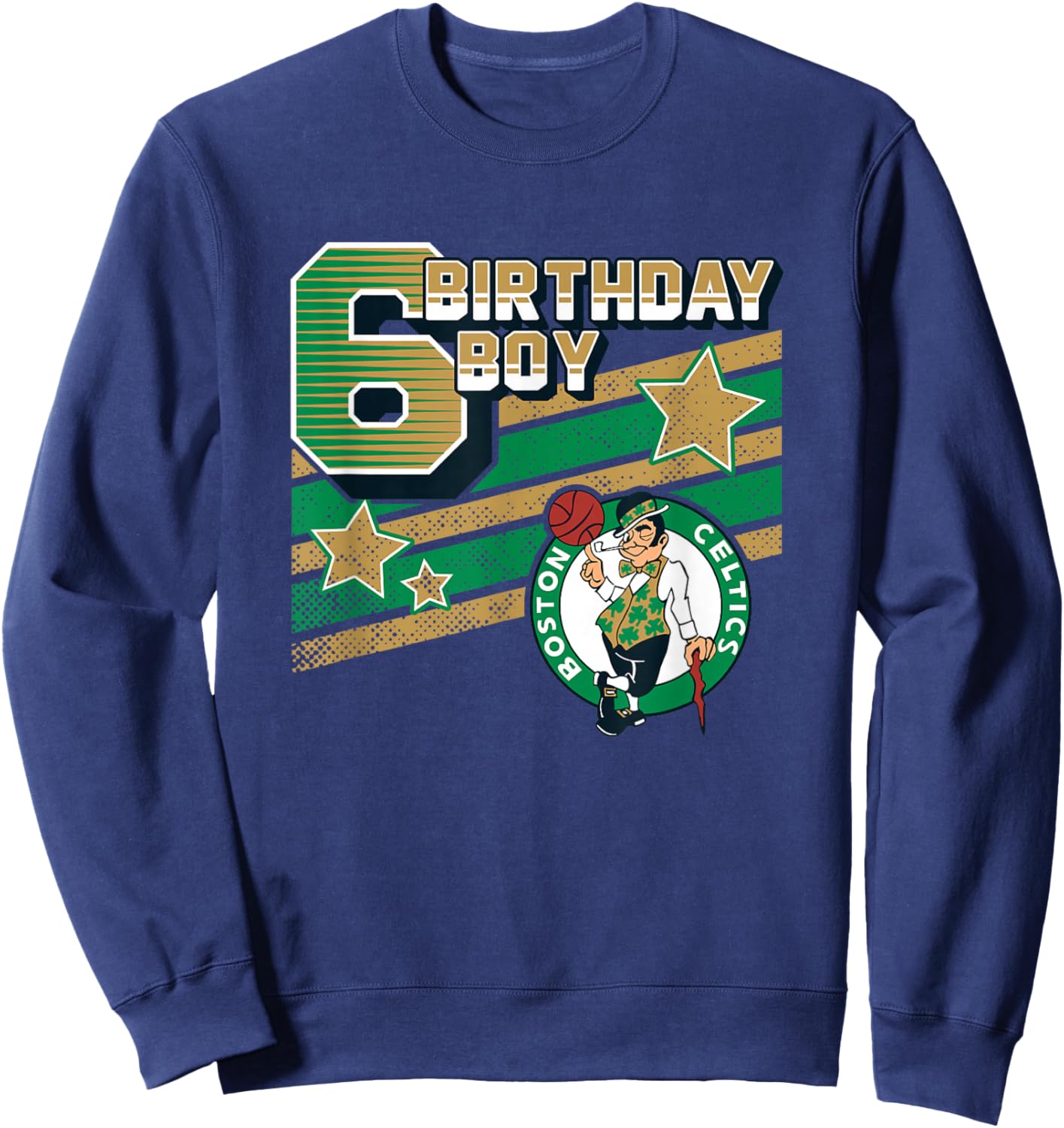 NBA Boston Celtics 6th Birthday Boy Sweatshirt - Sweatshirt | Navy