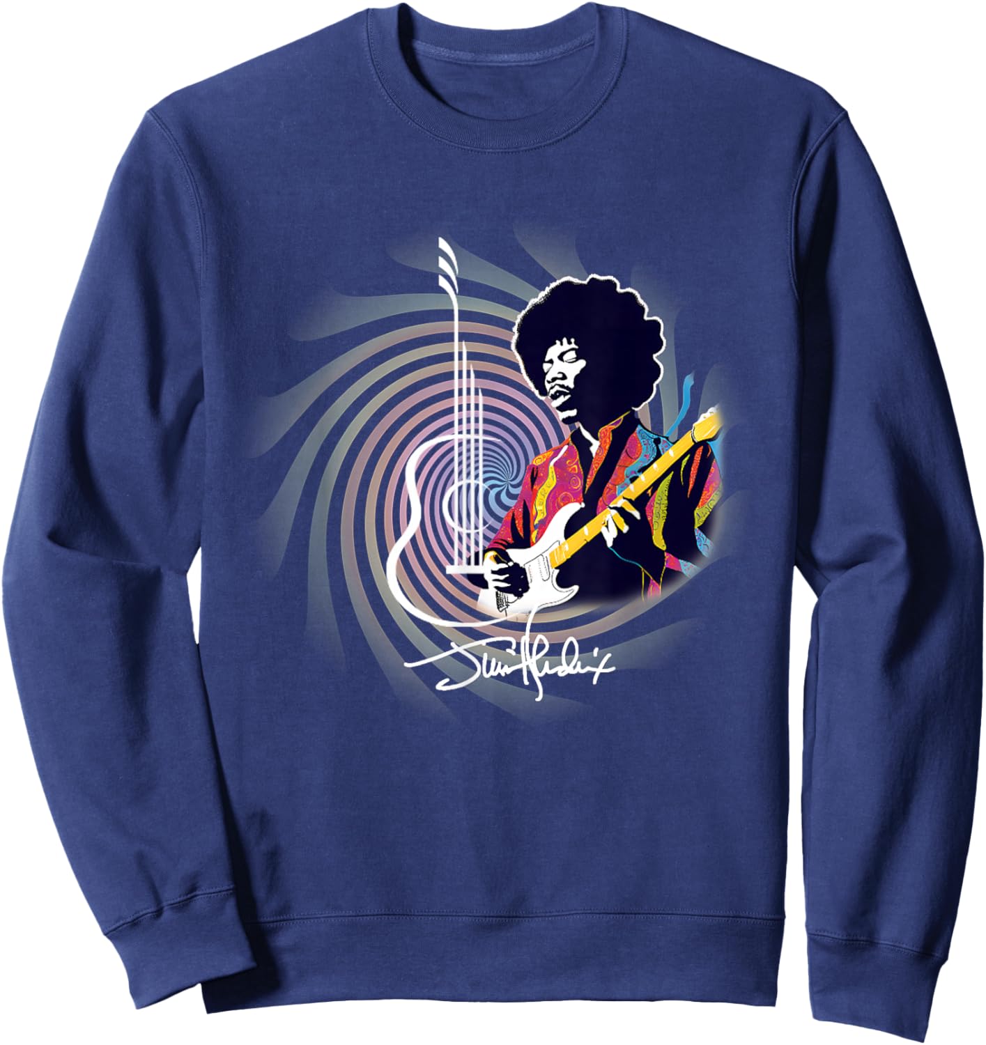 Jimi Hendrix_005 Sweatshirt - Sweatshirt | Navy