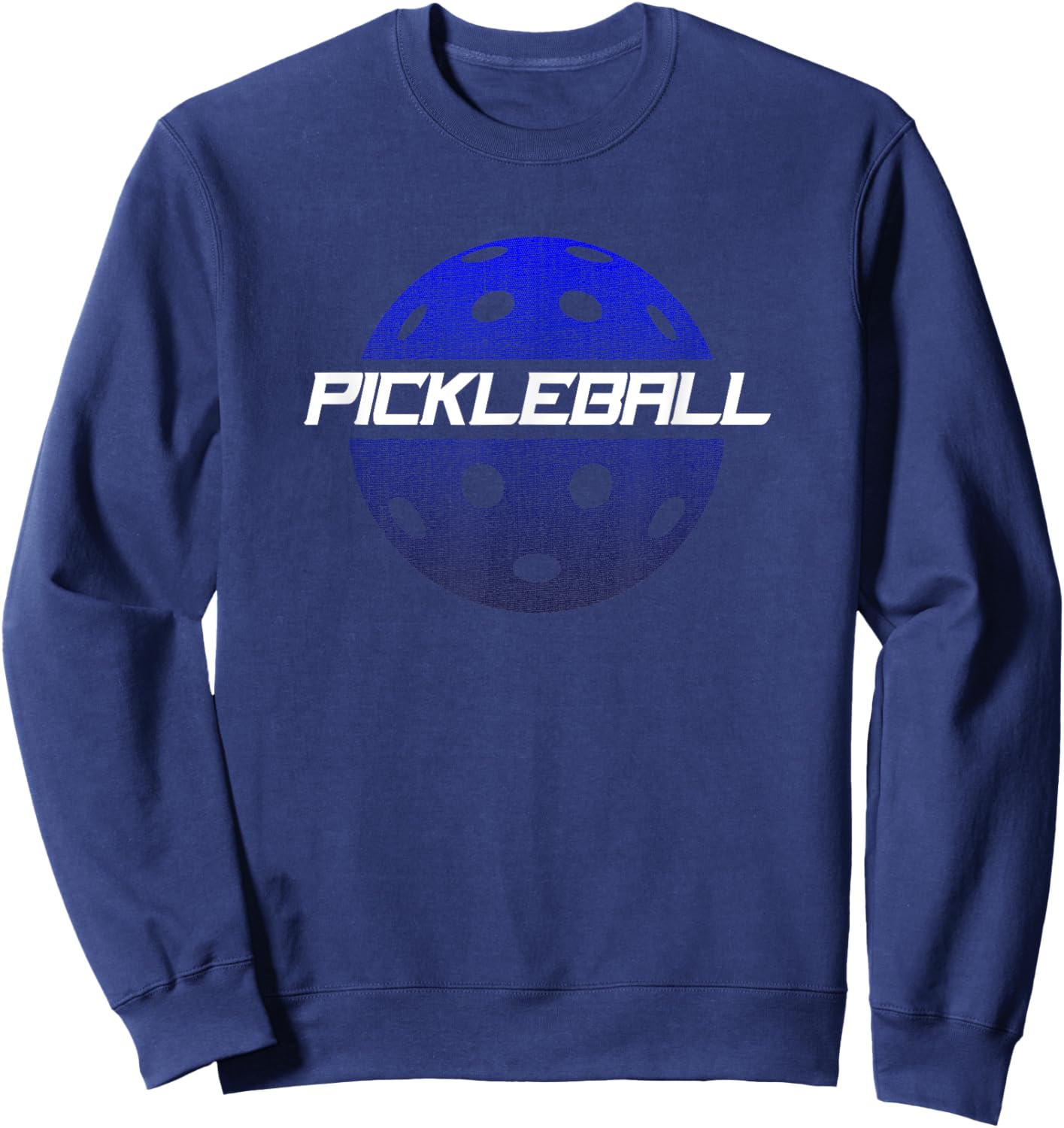 Pickleball - Stylish - Simple - Pickleball Sweatshirt - Sweatshirt | Navy