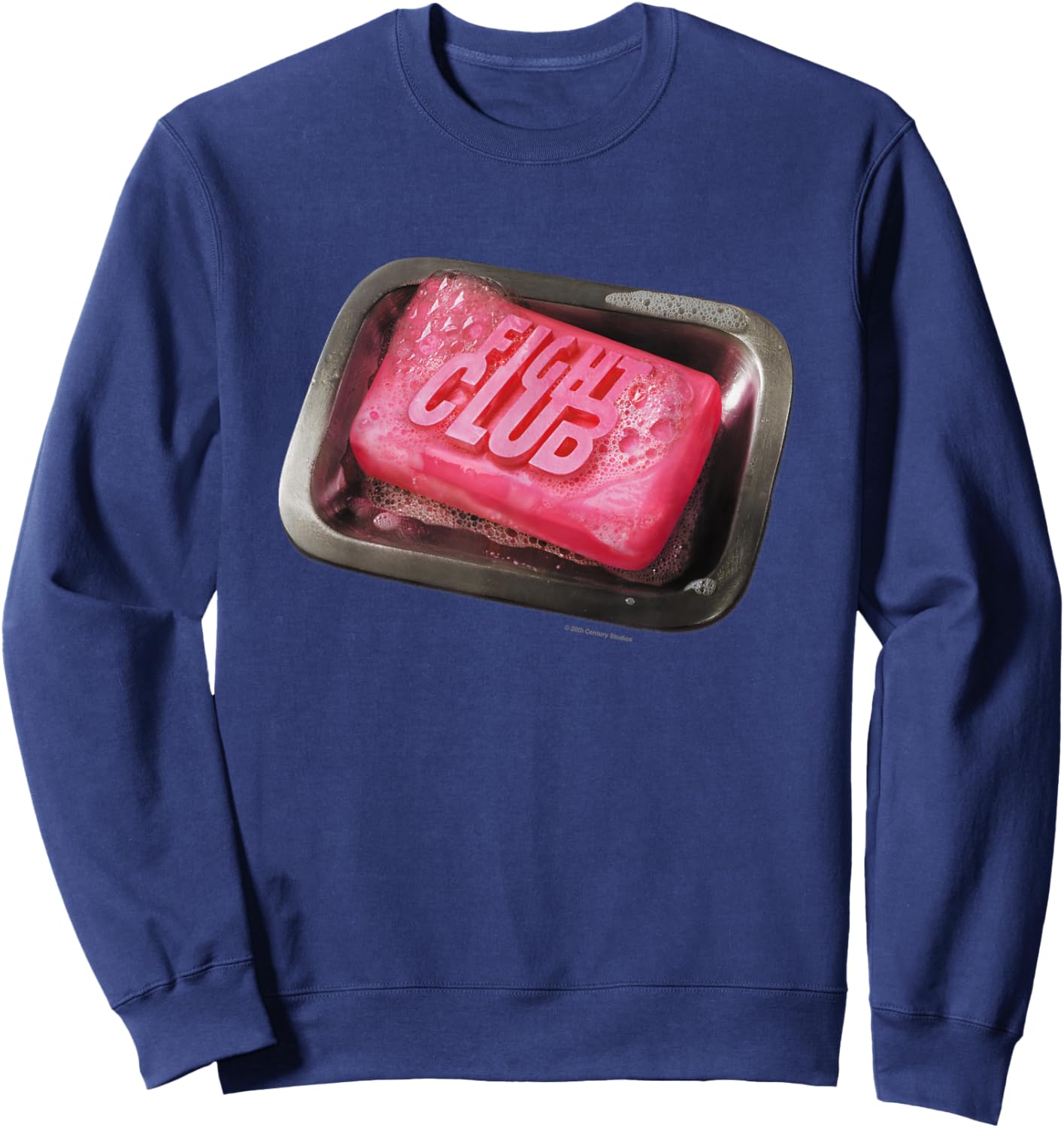 Fight Club Iconic Soup Big Chest Logo Sweatshirt - Sweatshirt | Navy