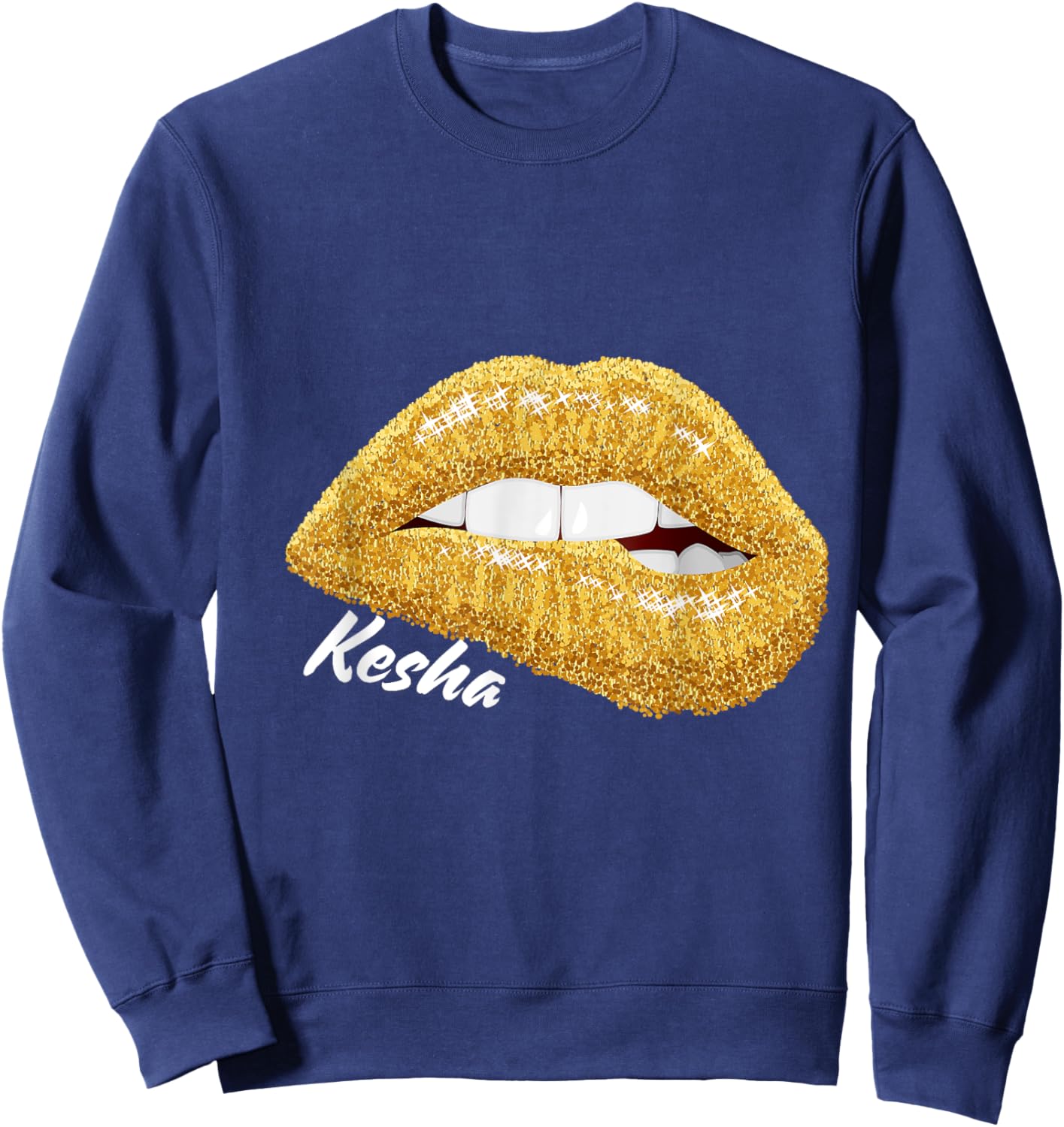 Kesha Name - Women's Kesha Fans Birthday Personalized - Black, Small, Short Sleeve Sweatshirt - Sweatshirt | Navy