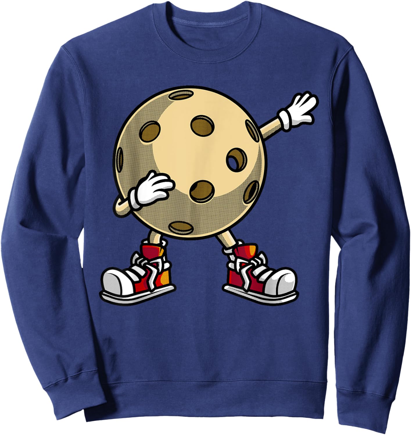 Pickleball Art Women Pickle Ball Player Pickleball Sweatshirt - Sweatshirt | Navy