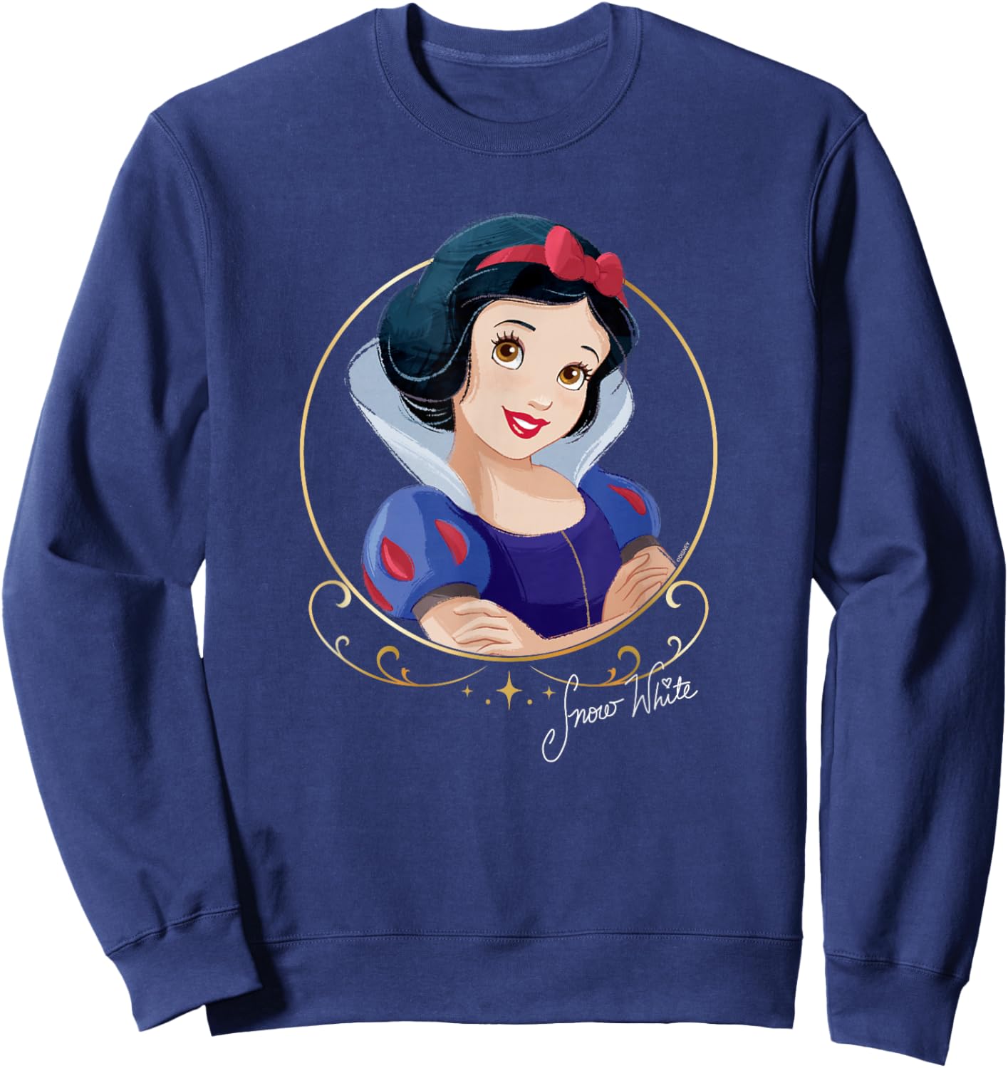 Disney Princess Royalty Group Matching Snow White 2-Sided Sweatshirt - Sweatshirt | Navy