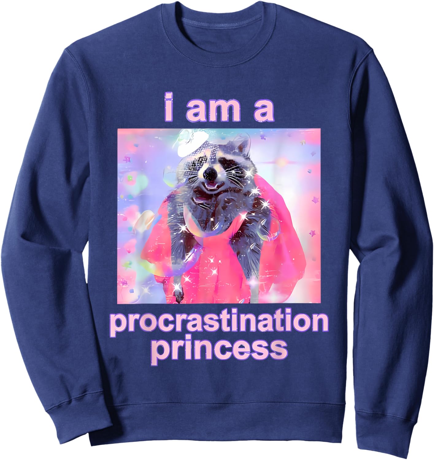 Funny design Sweatshirt - Sweatshirt | Navy
