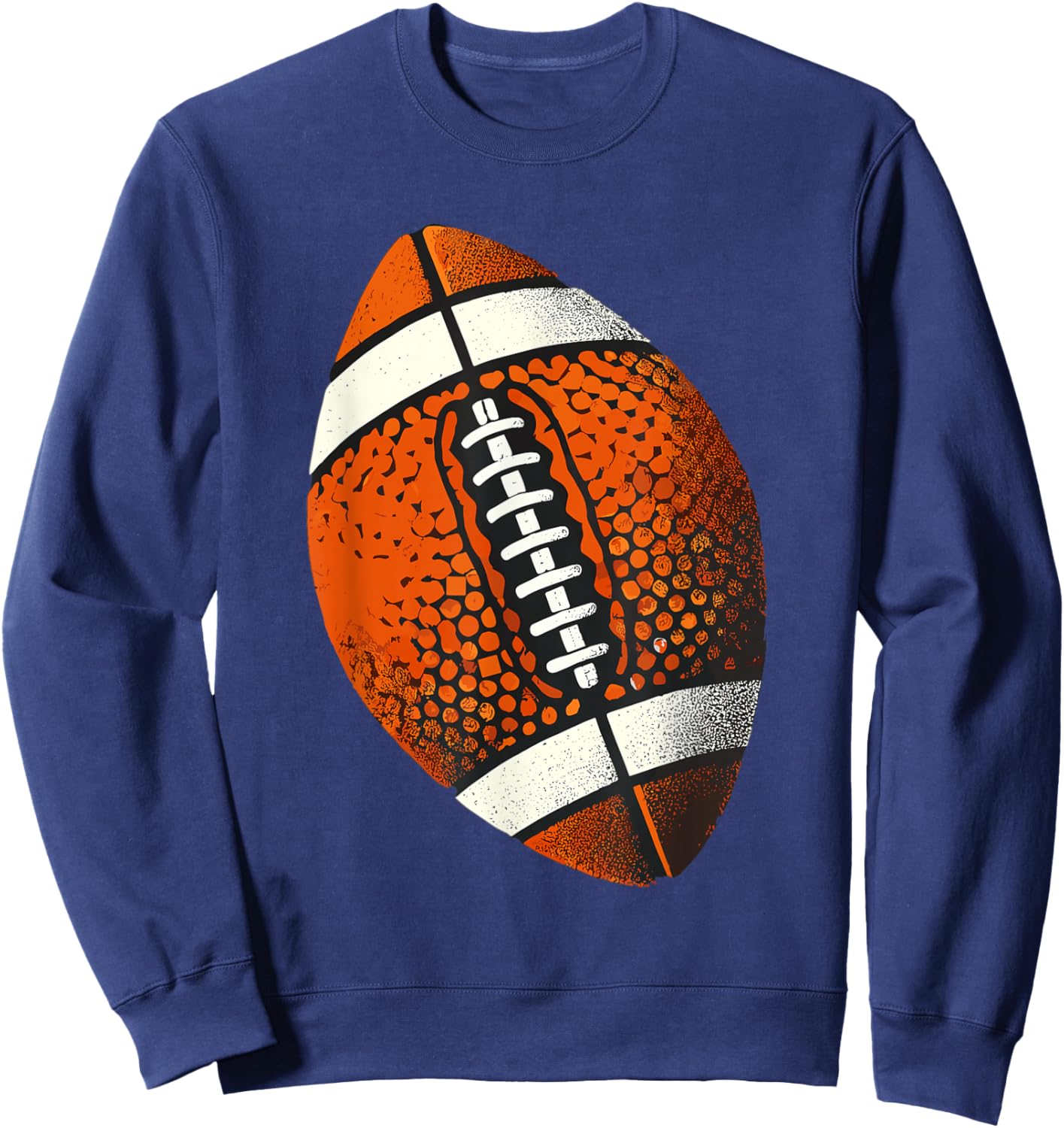 American Football Vintage Football Sweatshirt - Sweatshirt | Navy