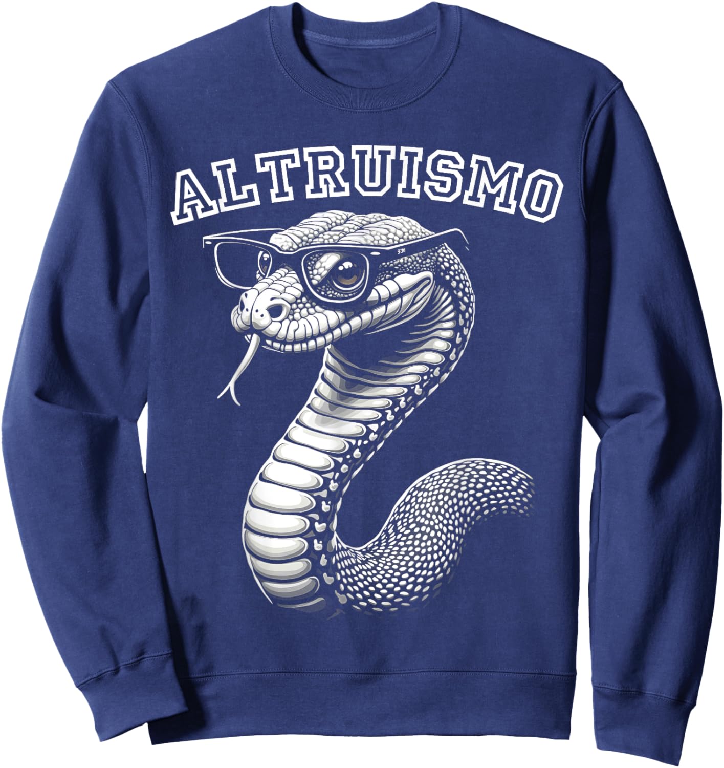 Altruismo House of Givers RCA School Snake Student Sweatshirt - Sweatshirt | Navy