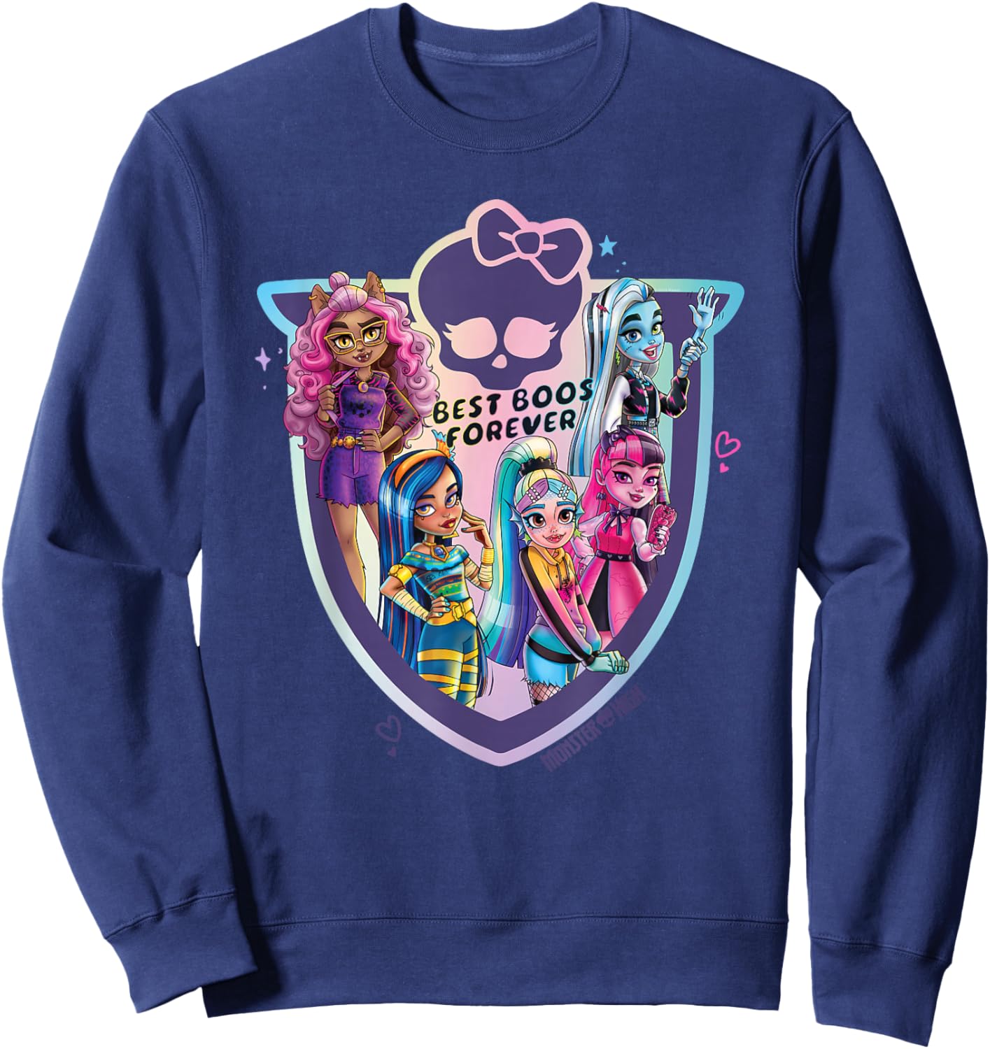 Monster High - Best Boos Forever Sweatshirt - Sweatshirt | Navy