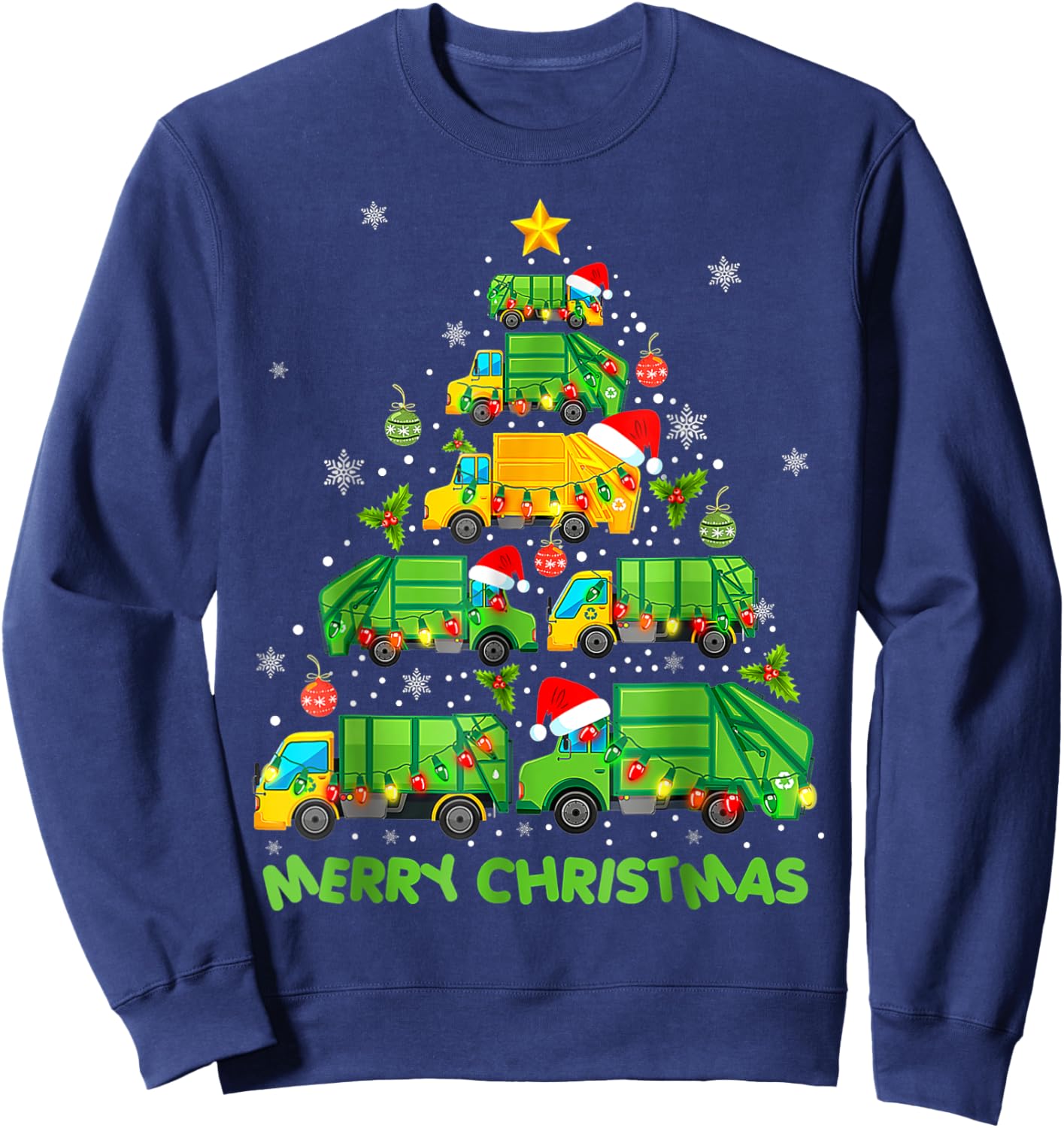 Ornament Decor Boys Kids Sweatshirt - Sweatshirt | Navy