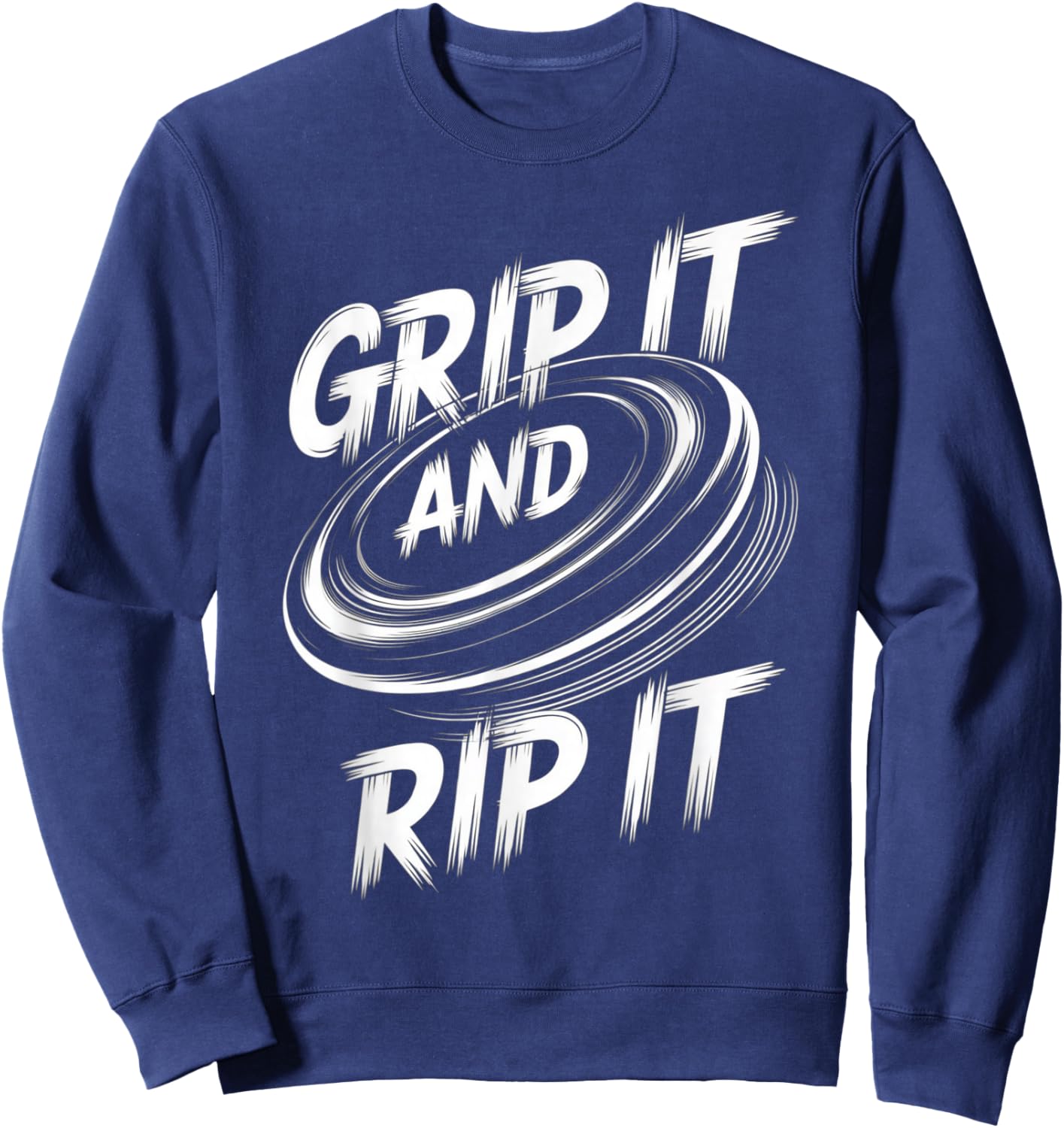 Funny Disc Golf Design Women Disc Golf Player Golfer Sweatshirt - Sweatshirt | Navy