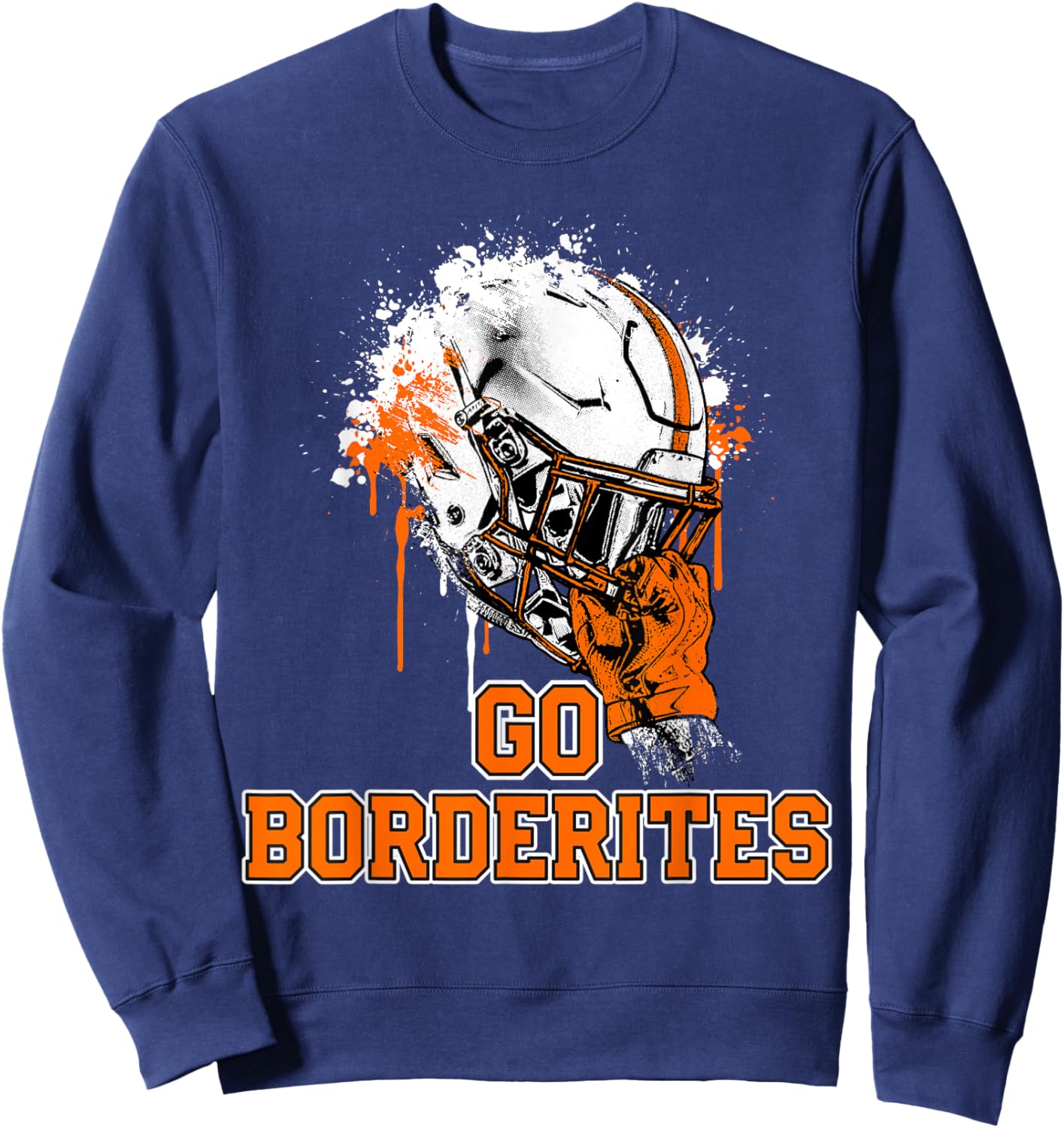 Blaine Borderites Rising Helmet GO! Sweatshirt - Sweatshirt | Navy