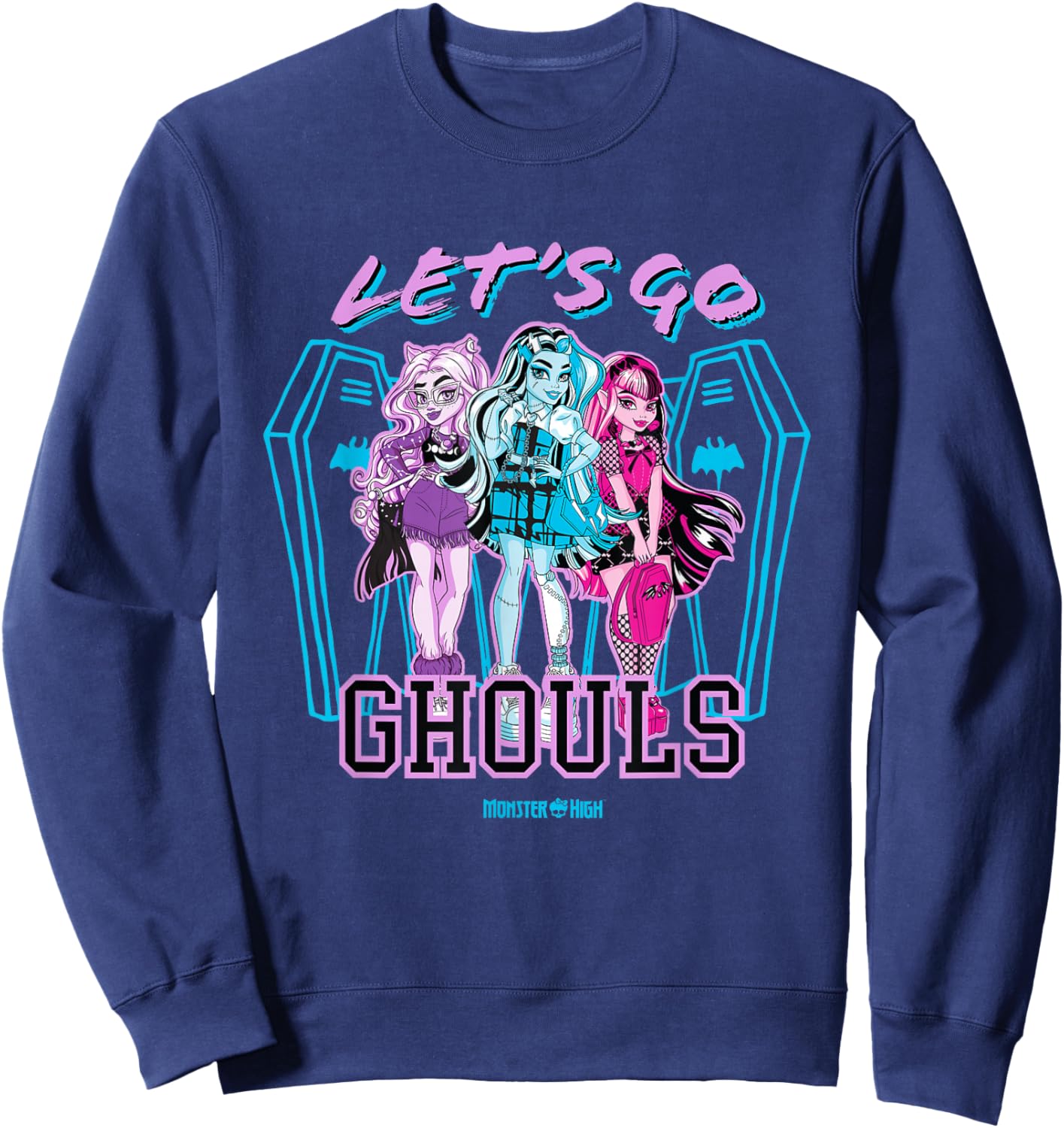 Monster High - Let's Go Ghouls Sweatshirt - Sweatshirt | Navy
