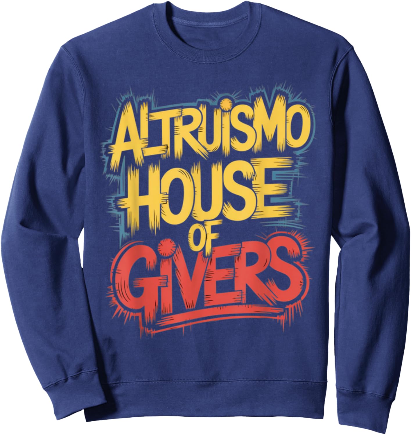 altruismo house of Givers School Spirit Sweatshirt - Sweatshirt | Navy